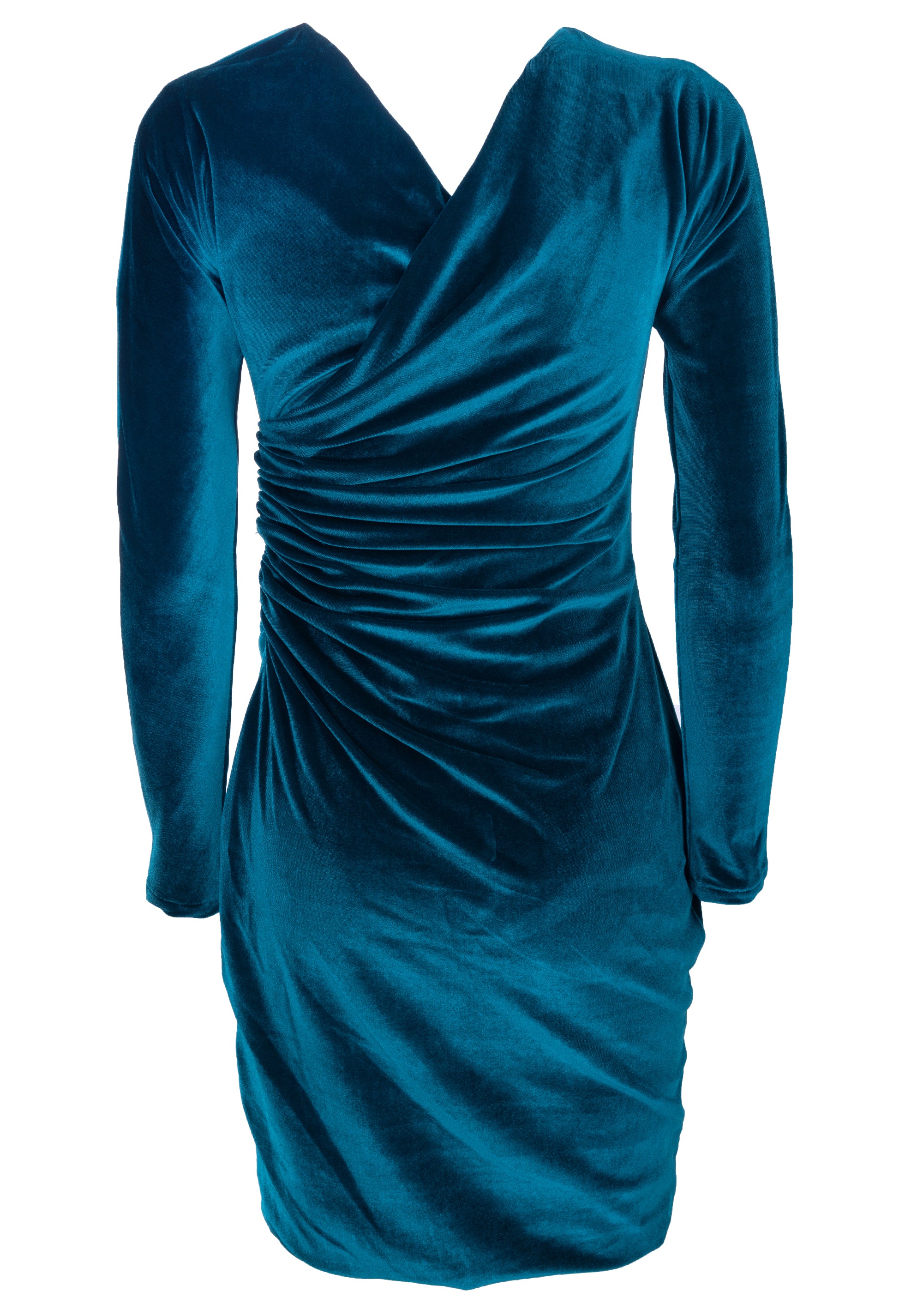 Abito slim mini in velluto-FRACOMINA-FQ22WD1004W59601-L53-FA-XS