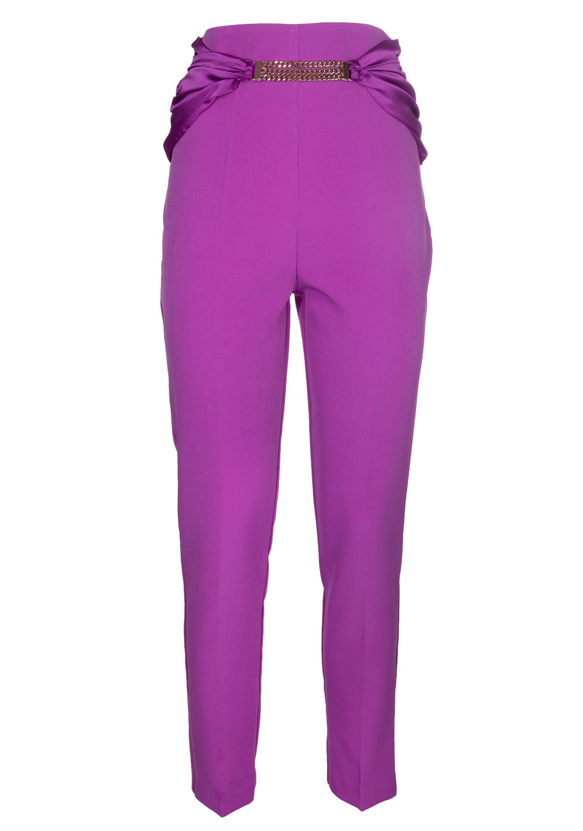 Pantalone slim in tessuto tecnico-FRACOMINA-FQ22WV1001W42901-335-FP-36