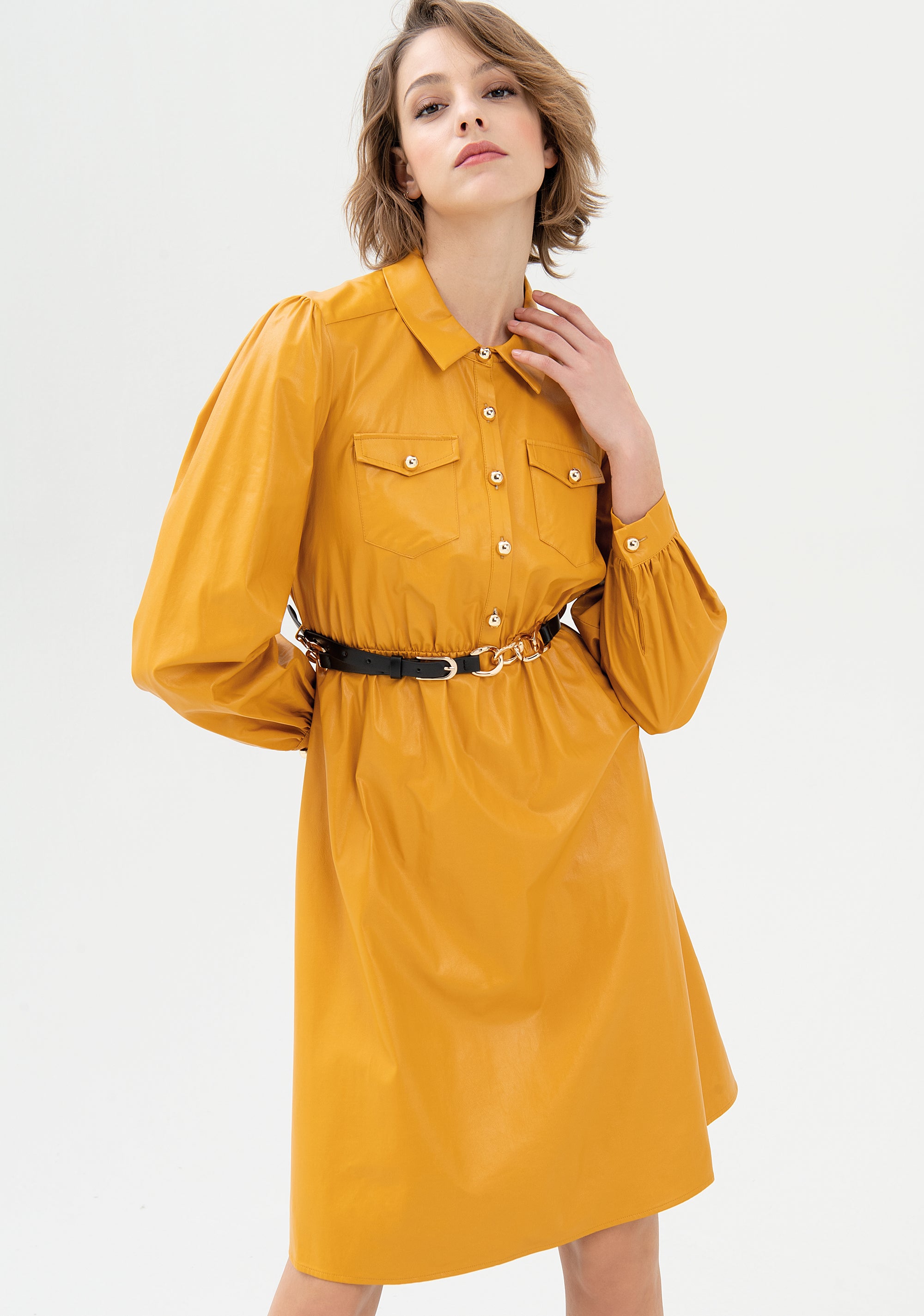 Abito chemisier regular midi