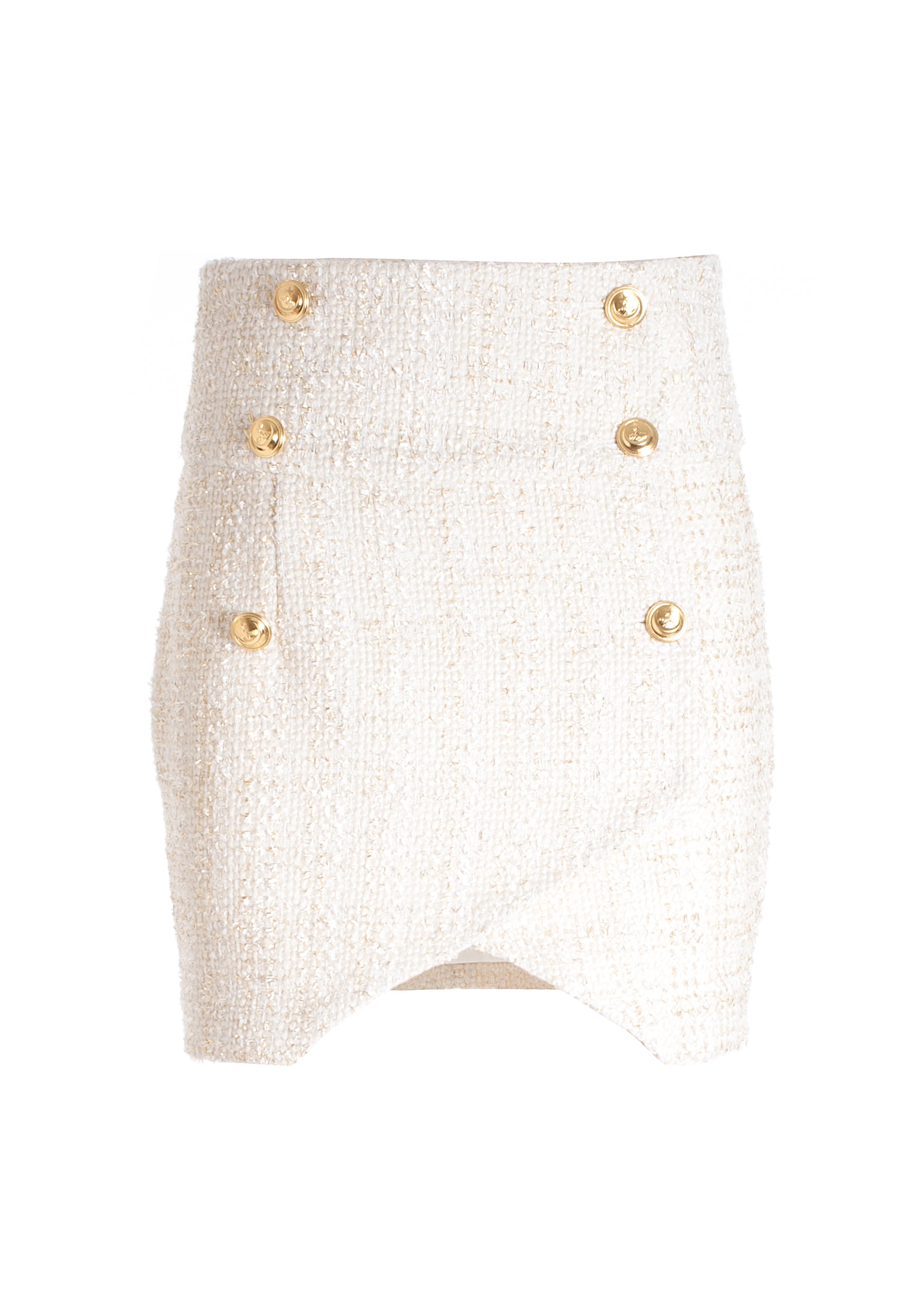 Gonna aderente mini in tweed