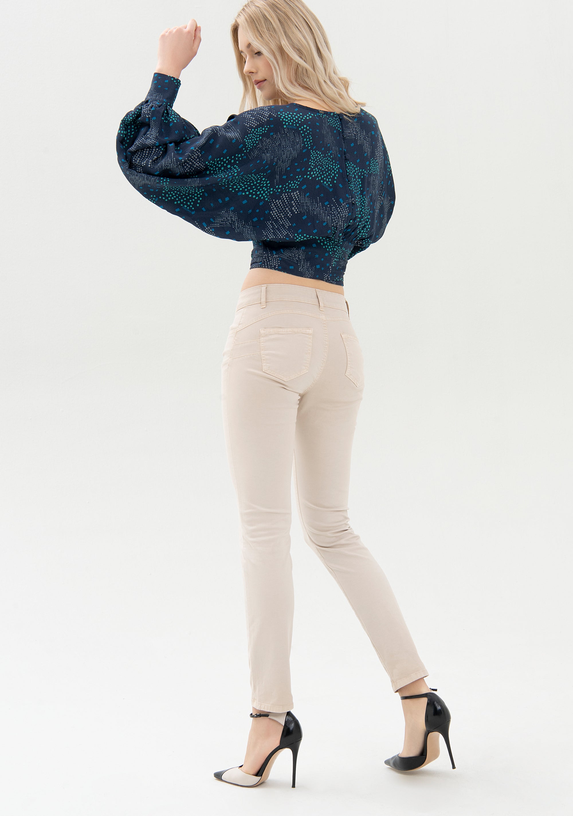 Jeans skinny effetto push up