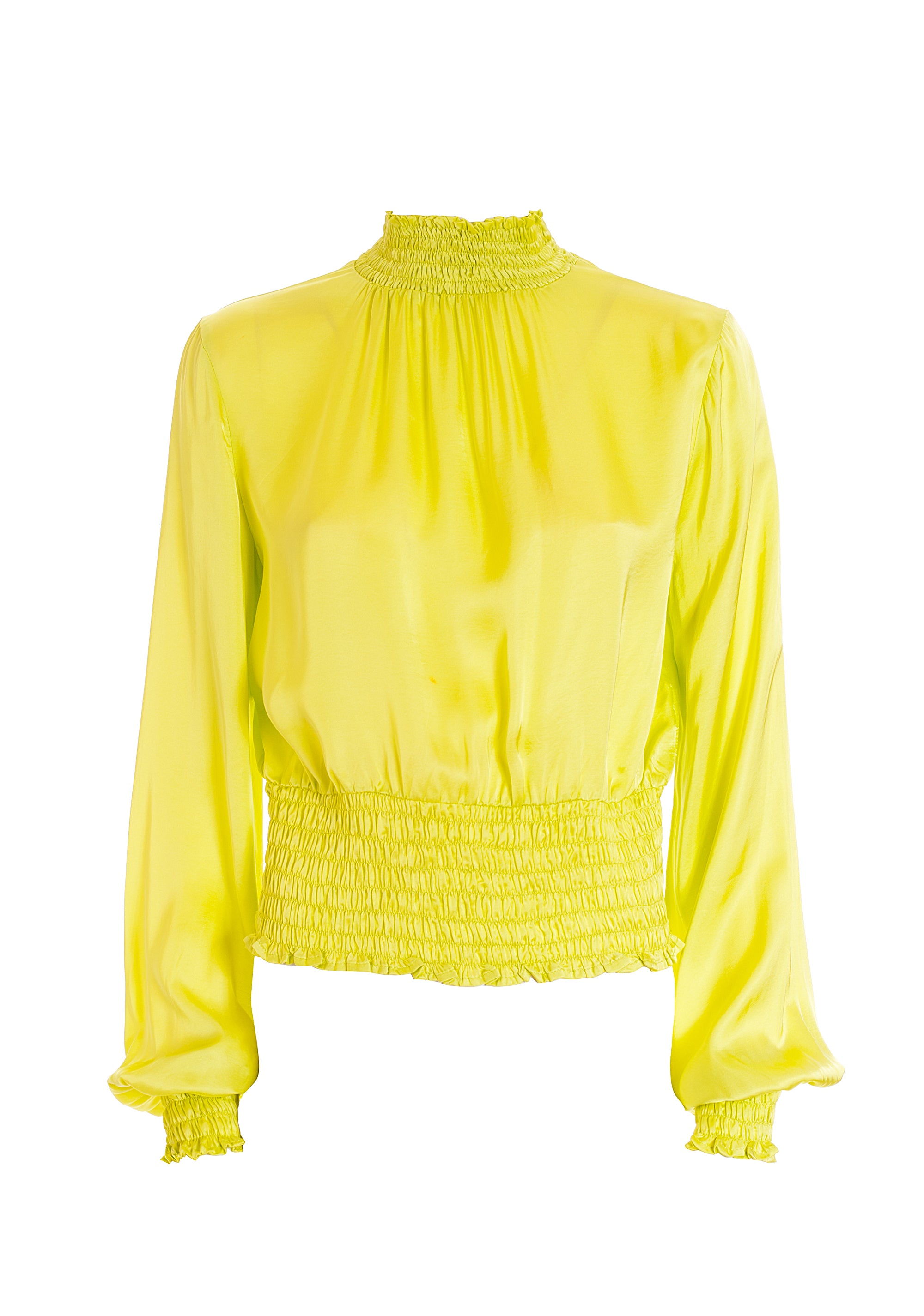 Blusa regular in viscosa fluida