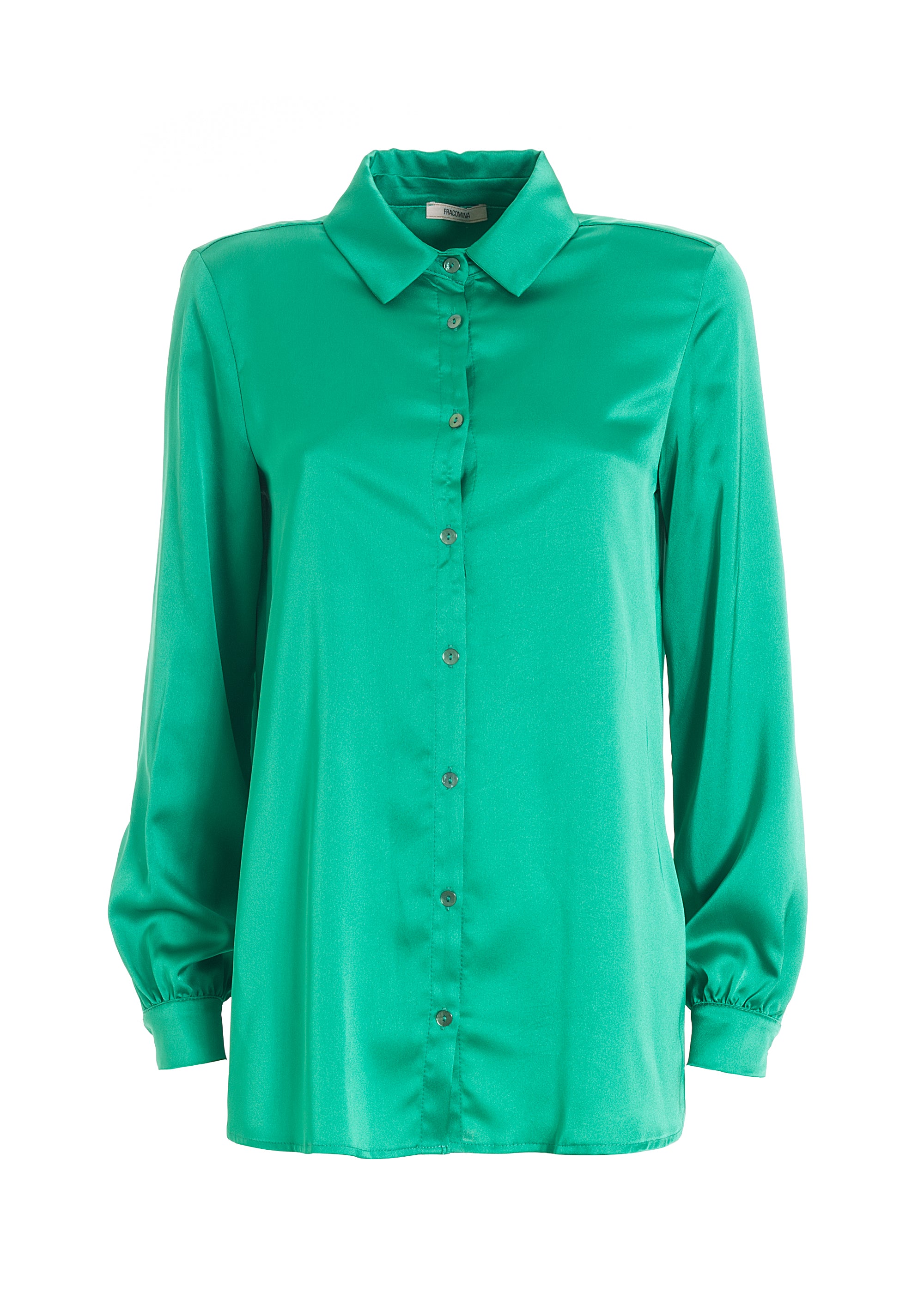 Camicia over in raso-FRACOMINA-FR22WT6014W41101-L22-FA-XS