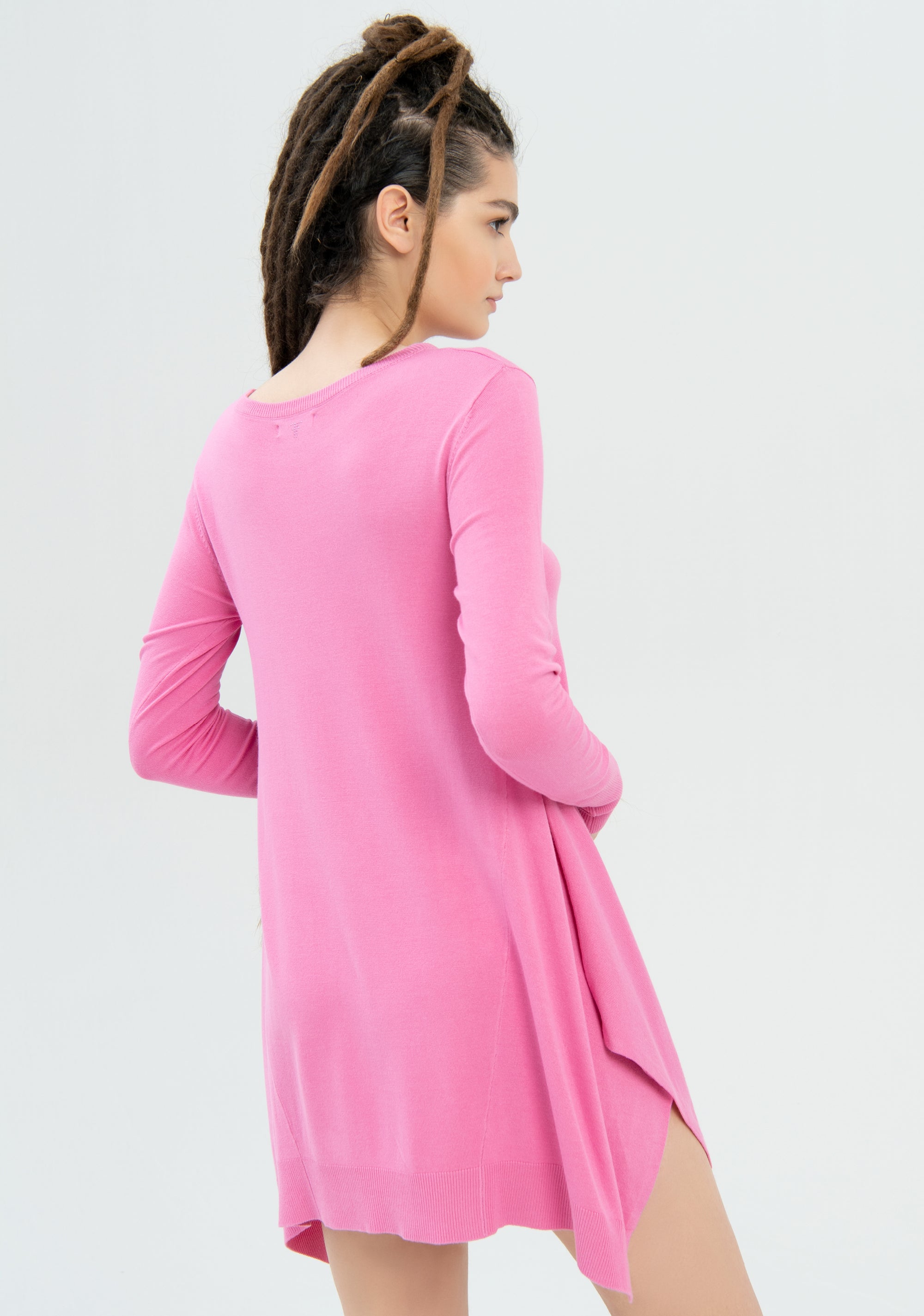 Abito linea mini ad A in maglia-FRACOMINA-FR22WT7004K42101-226-FA-XS