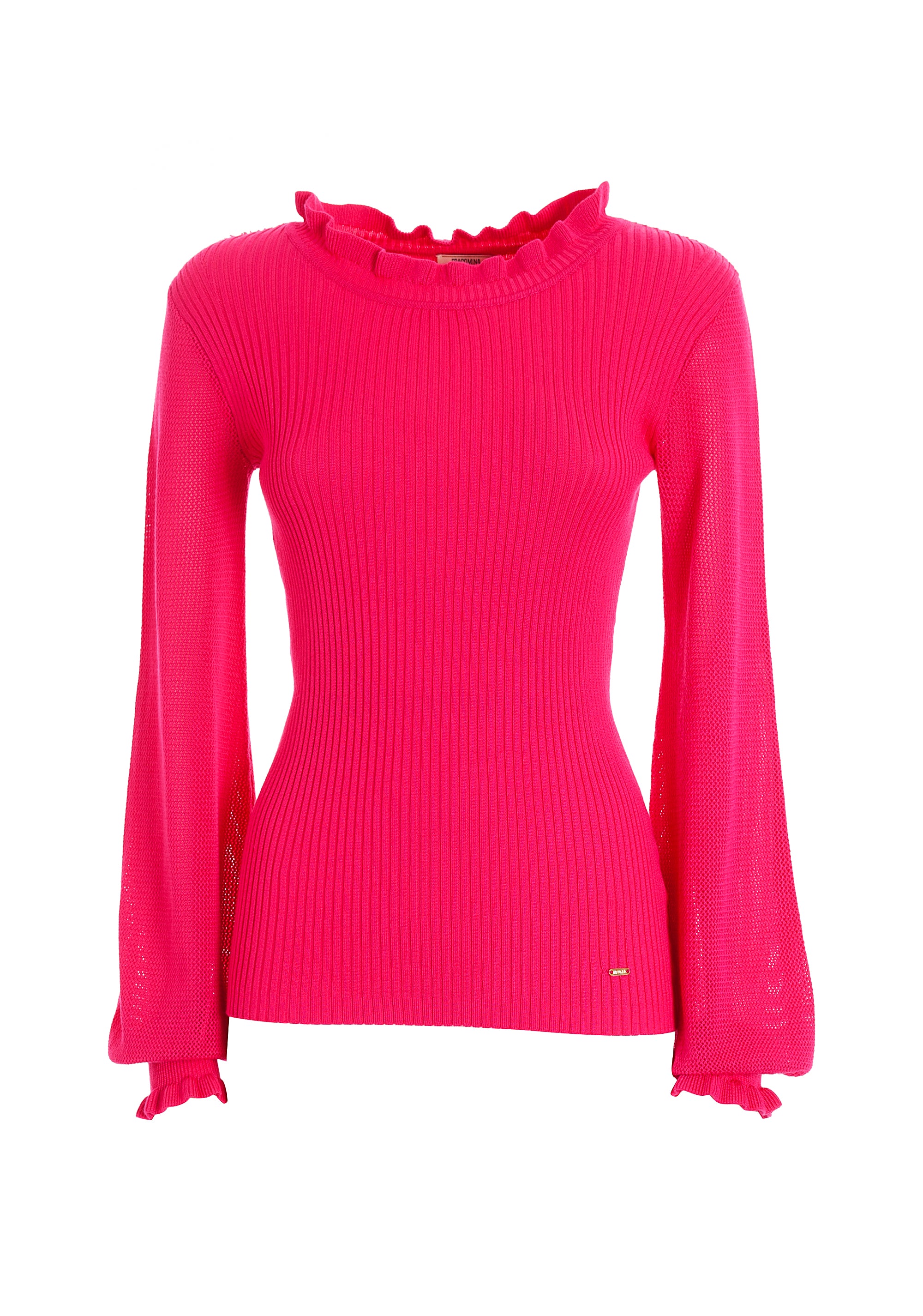 Maglia slim a costine-FRACOMINA-FR22WT7009K42101-148-FA-XS