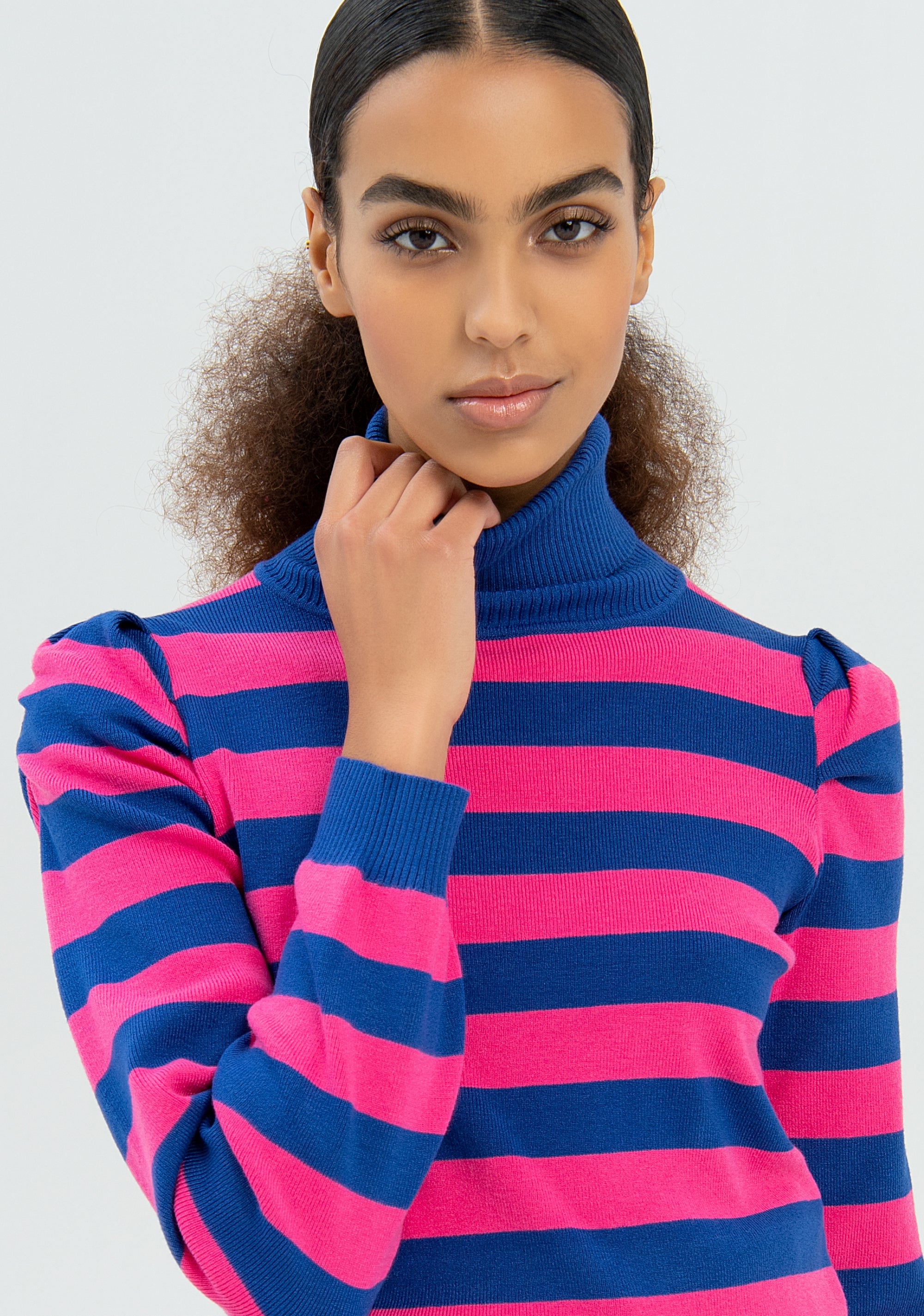 Maglia regular a righe-FRACOMINA-FR22WT7010K459N8-L24-FA-XS