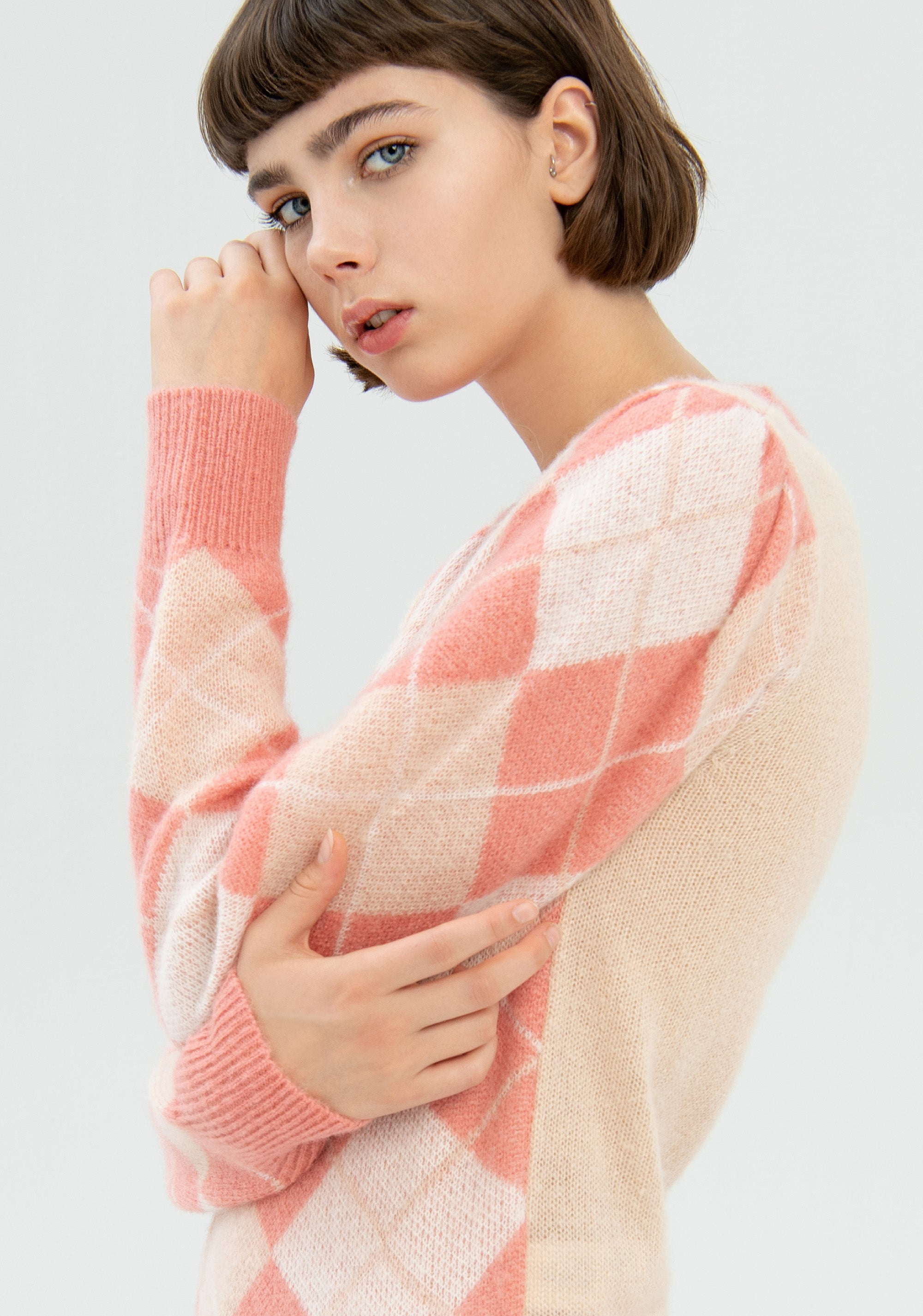 Maglia regular a rombi