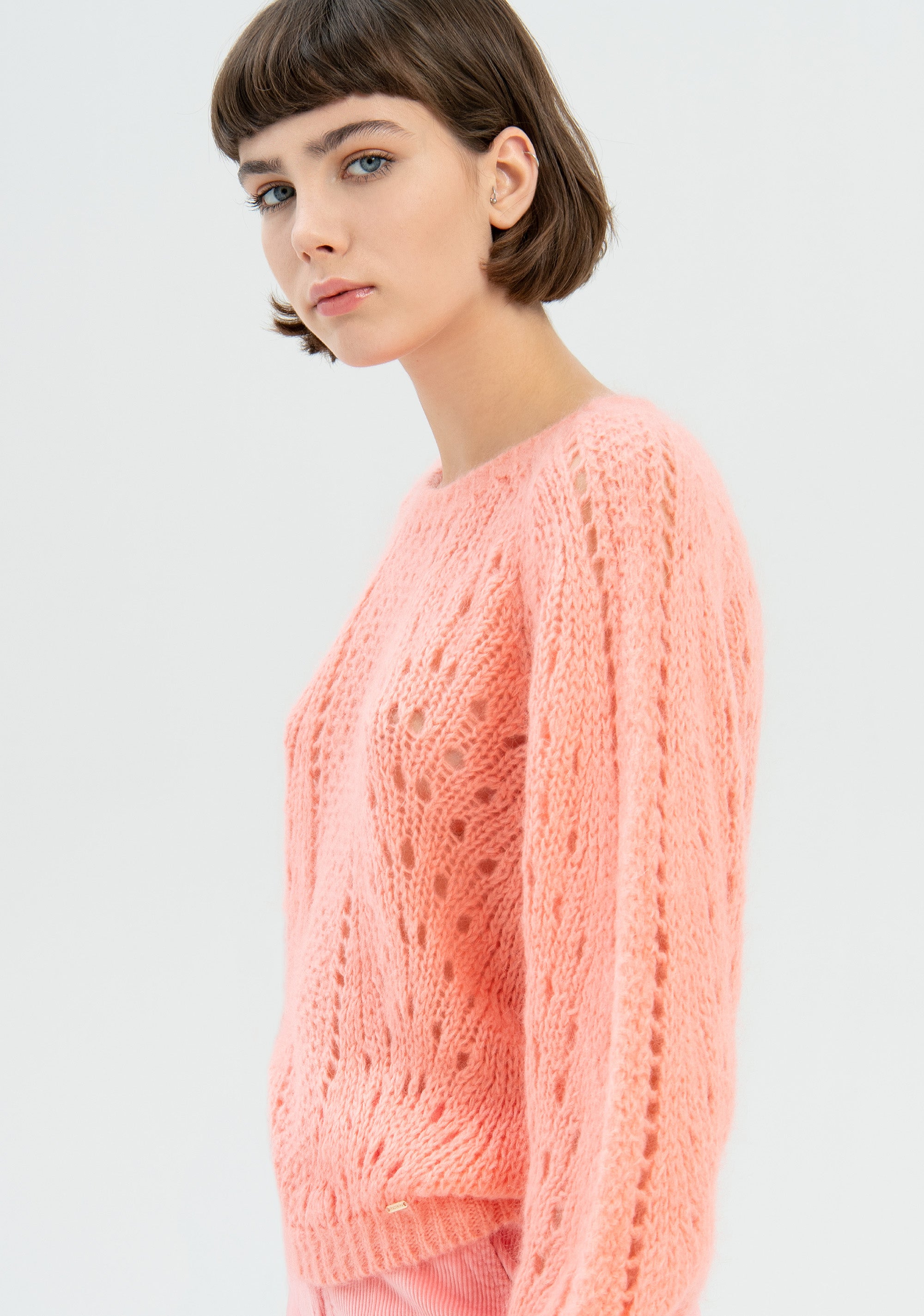 Maglia over traforata-FRACOMINA-FR22WT7040K48901-596-FA-XS