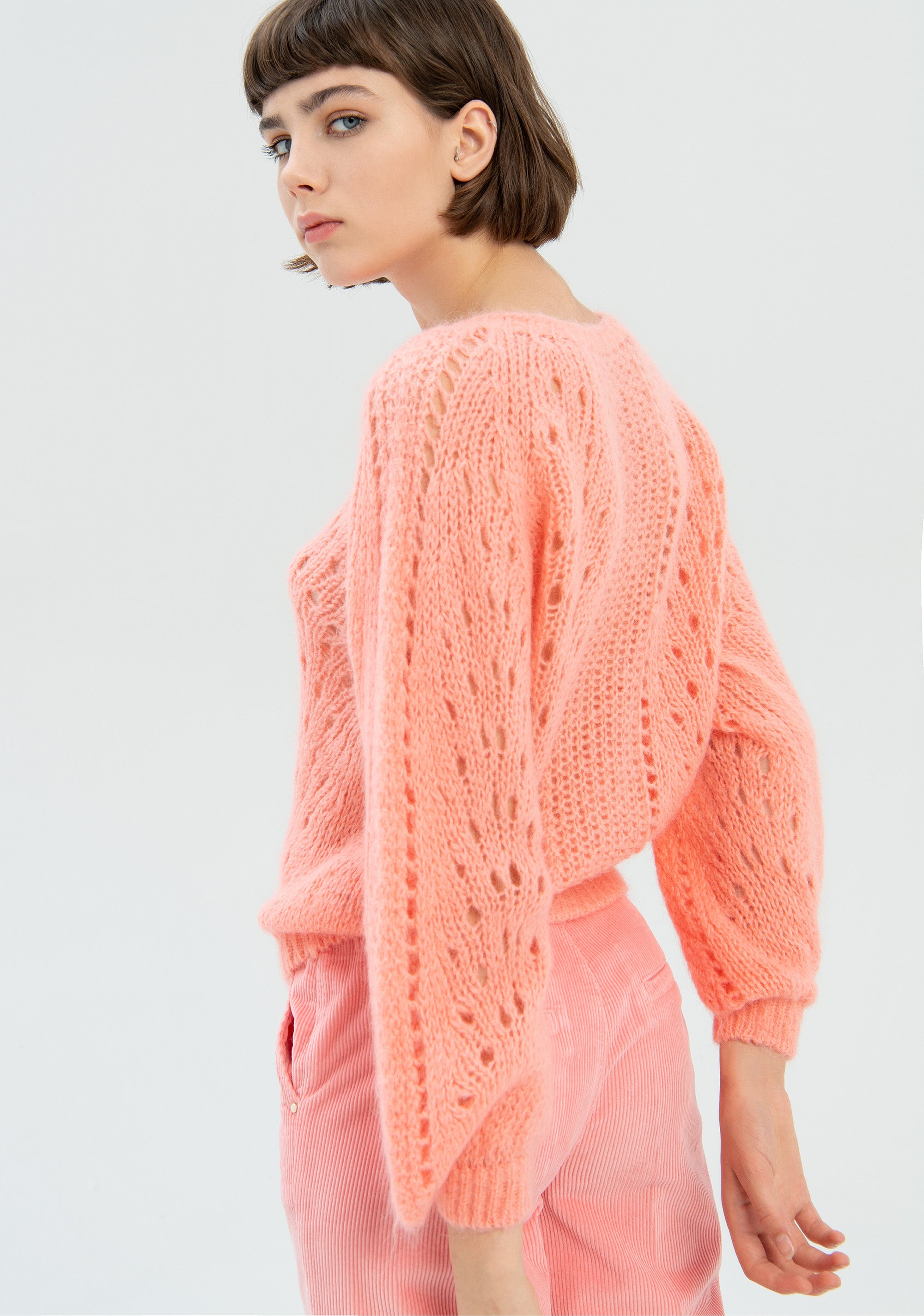 Maglia over traforata-FRACOMINA-FR22WT7040K48901-596-FA-XS