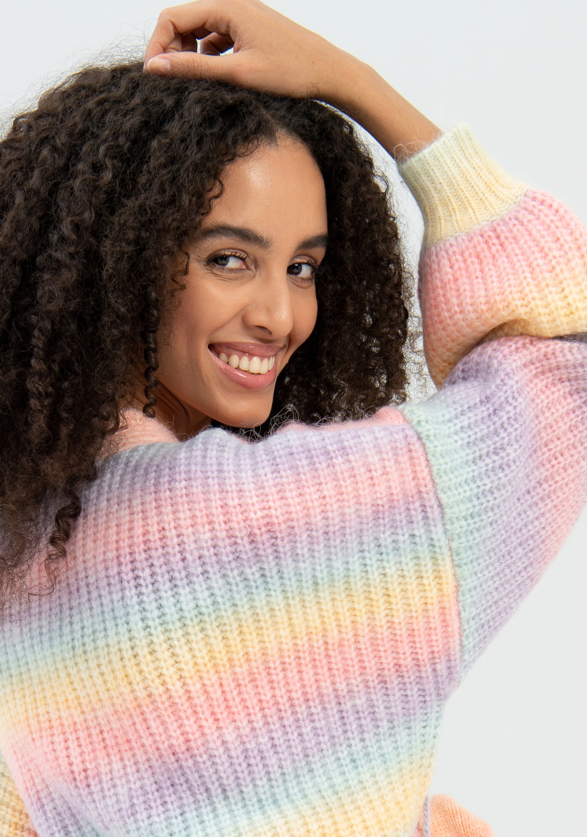 Cardigan over aperto multi colore-FRACOMINA-FR22WT8006K45801-210-FA-XS