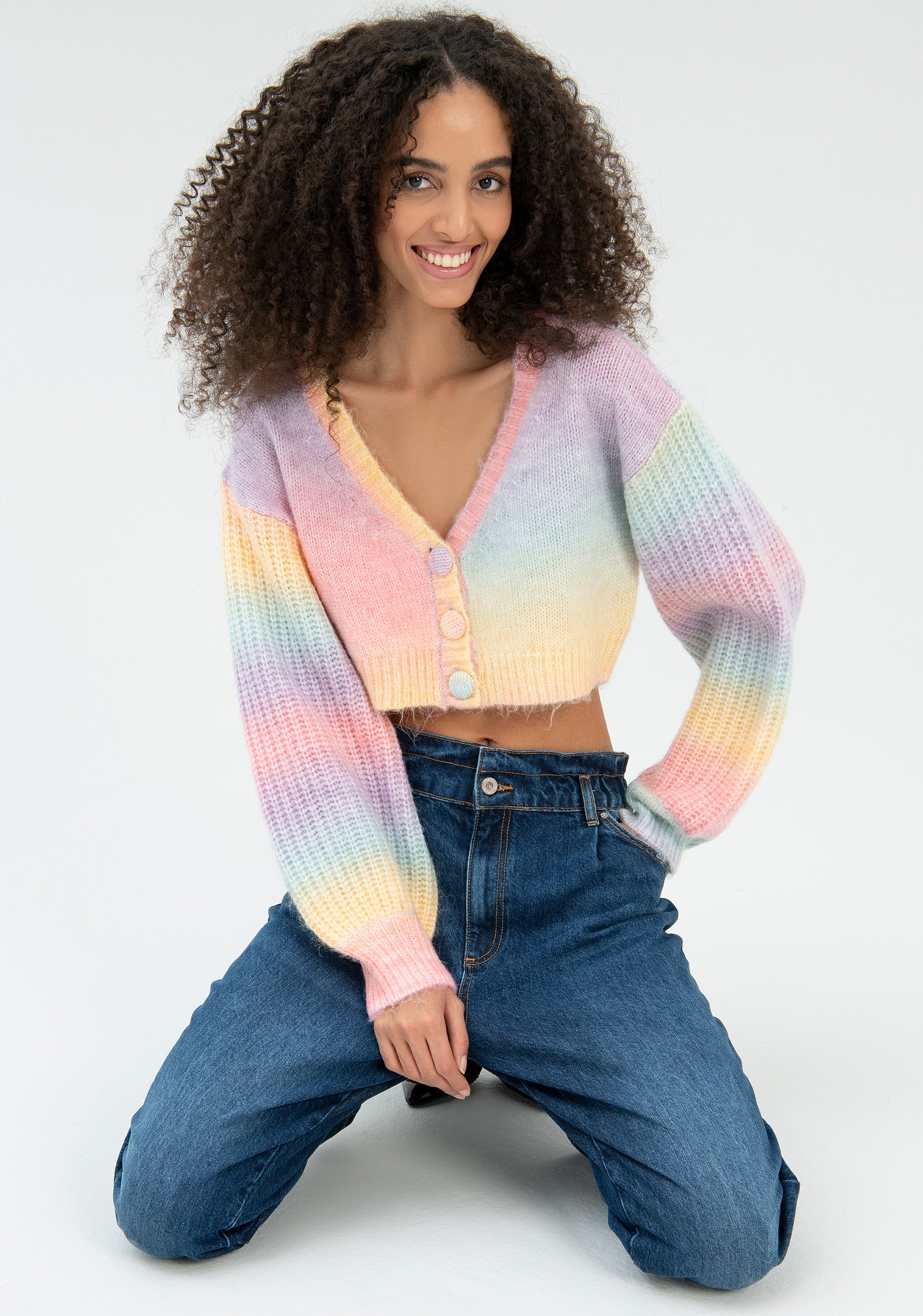 Jeans carrot in denim con lavaggio medio-FRACOMINA-FR22WVD003D429O1-130-JN-24