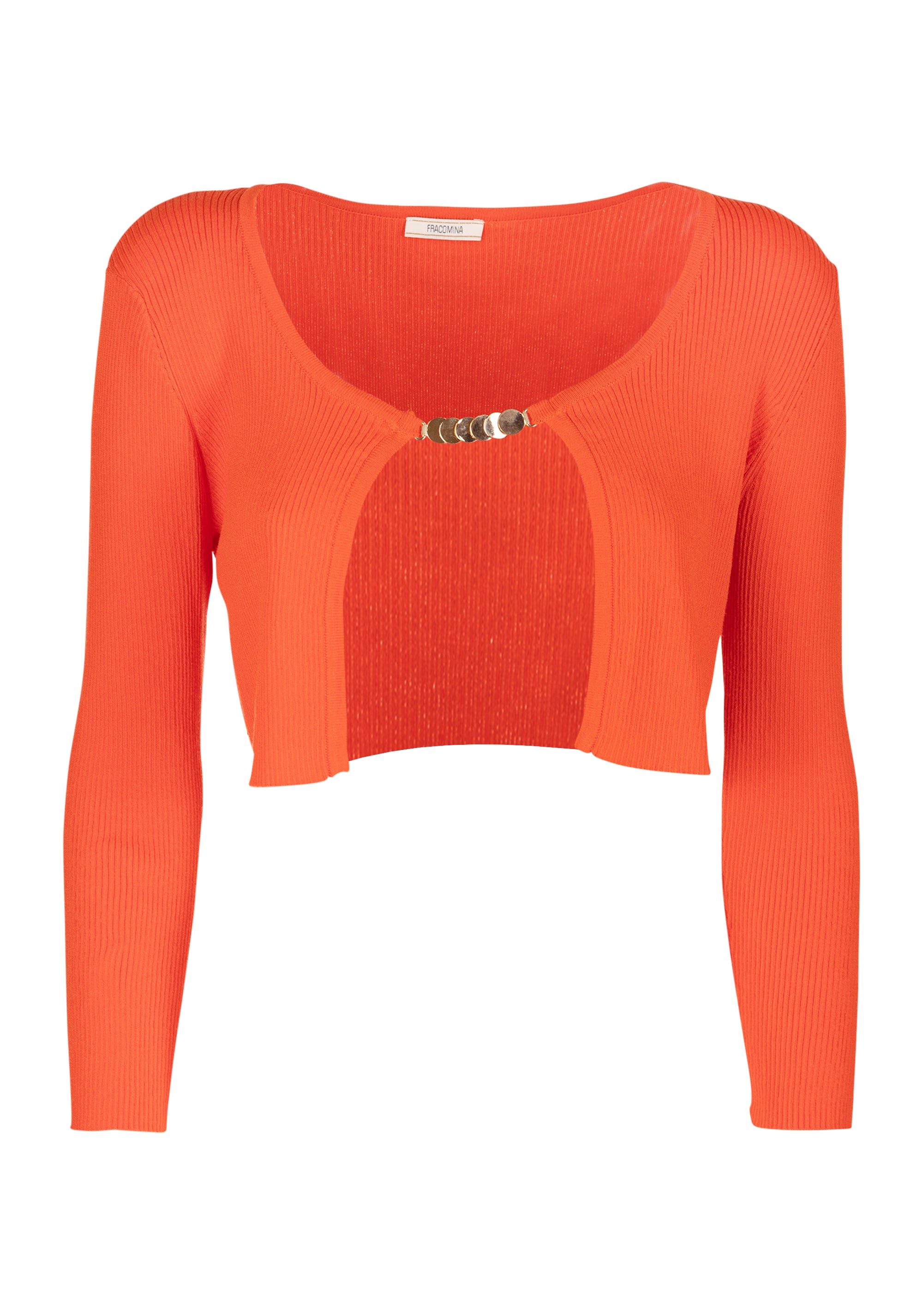 Cardigan cropped a costine
