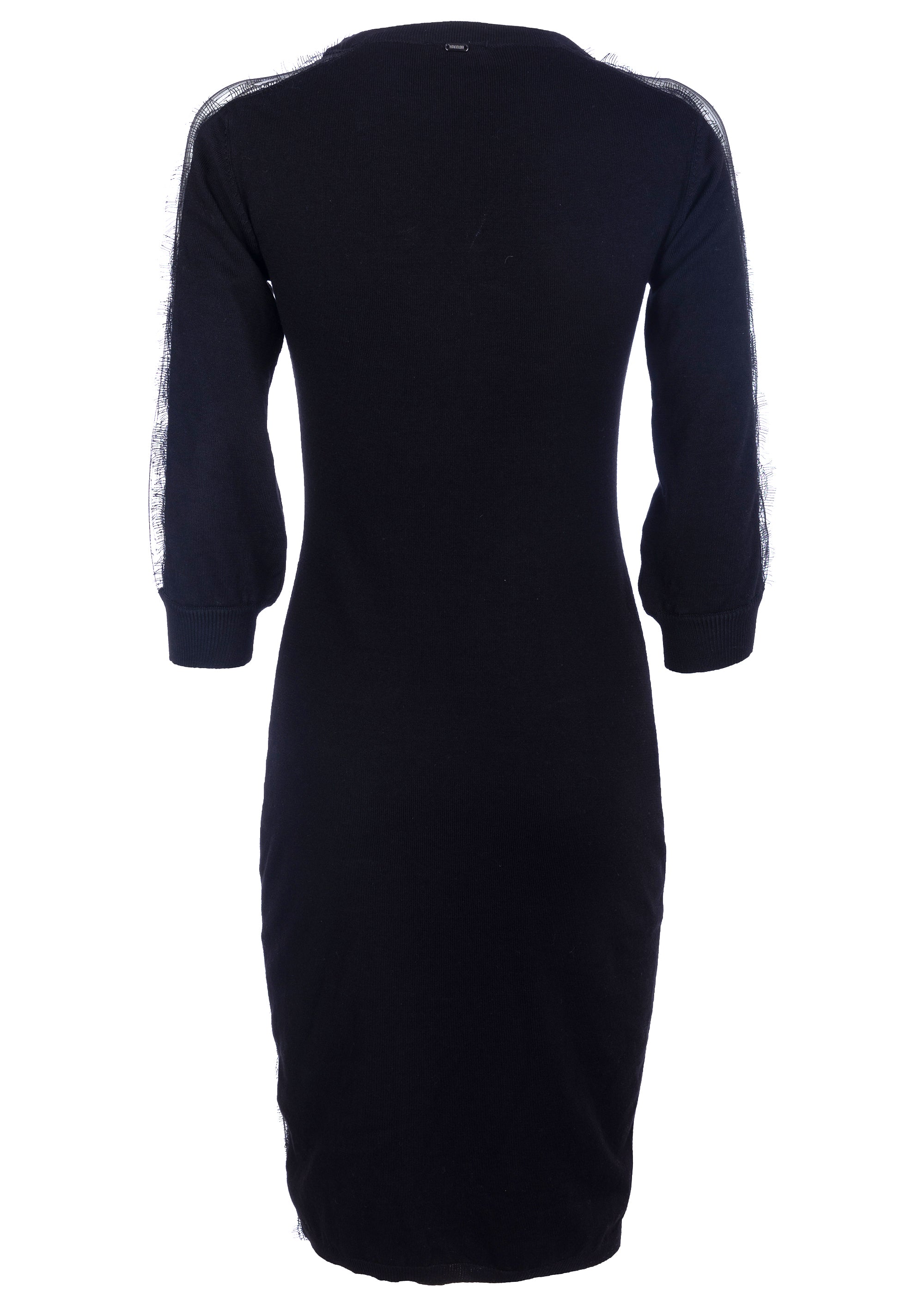 Abito slim mini in maglia con inserti in pizzo-FRACOMINA-FS22WD5010K42101-053-FA-XS