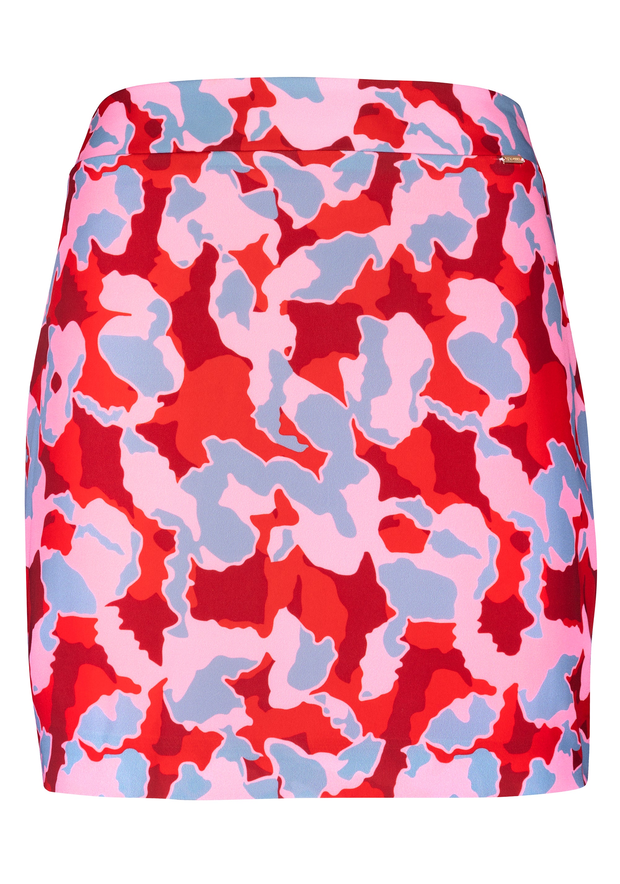 Gonna a tubino slim mini in fantasia animalier-FRACOMINA-FS22WG1006W429N4-234-FP-36