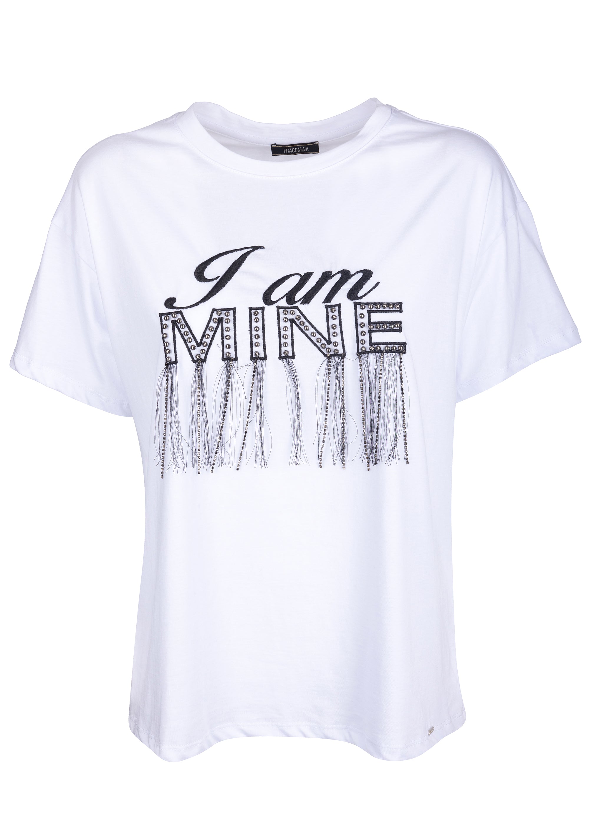 T-shirt regular in jersey di cotone