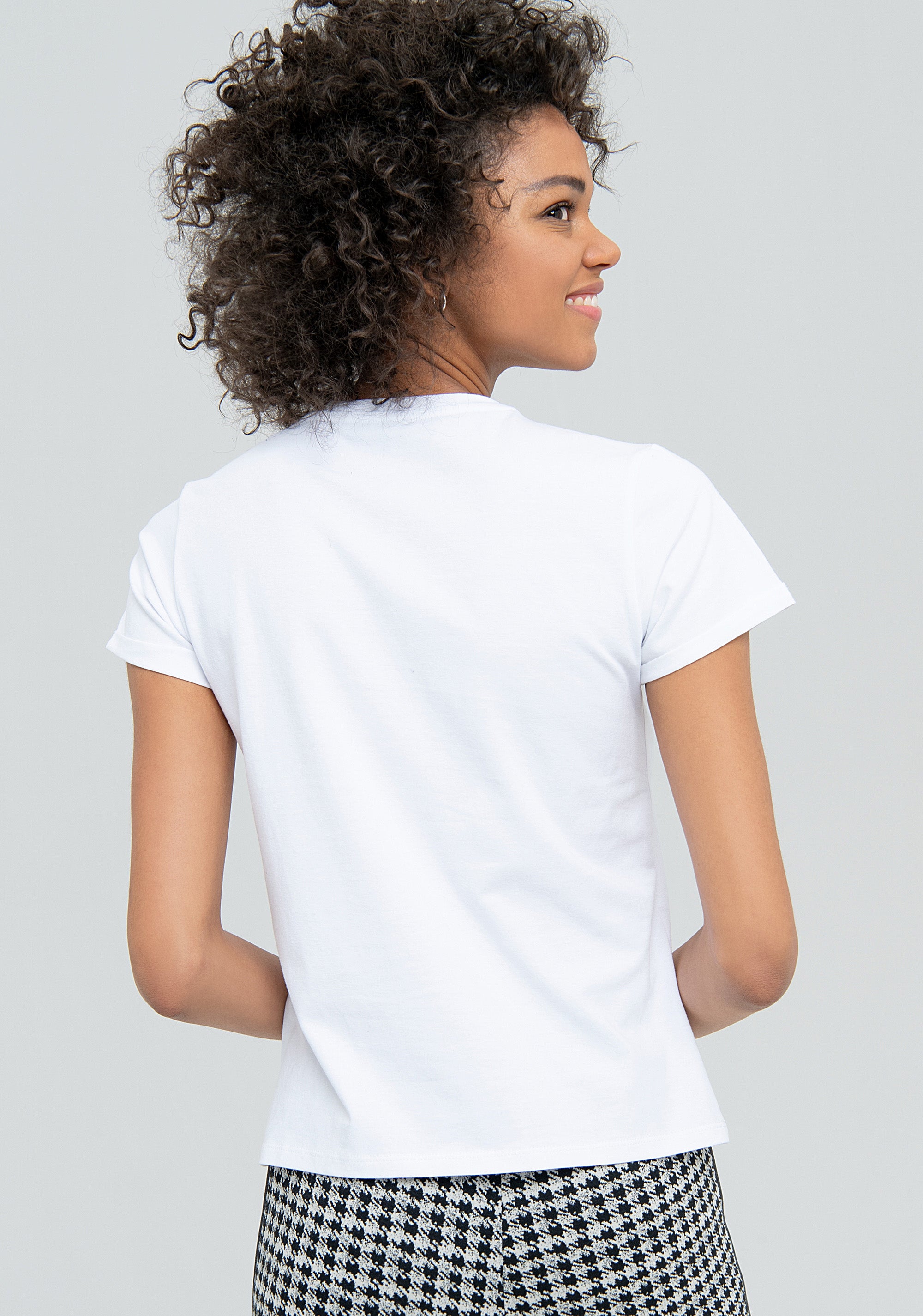 T-shirt regular in jersey di cotone