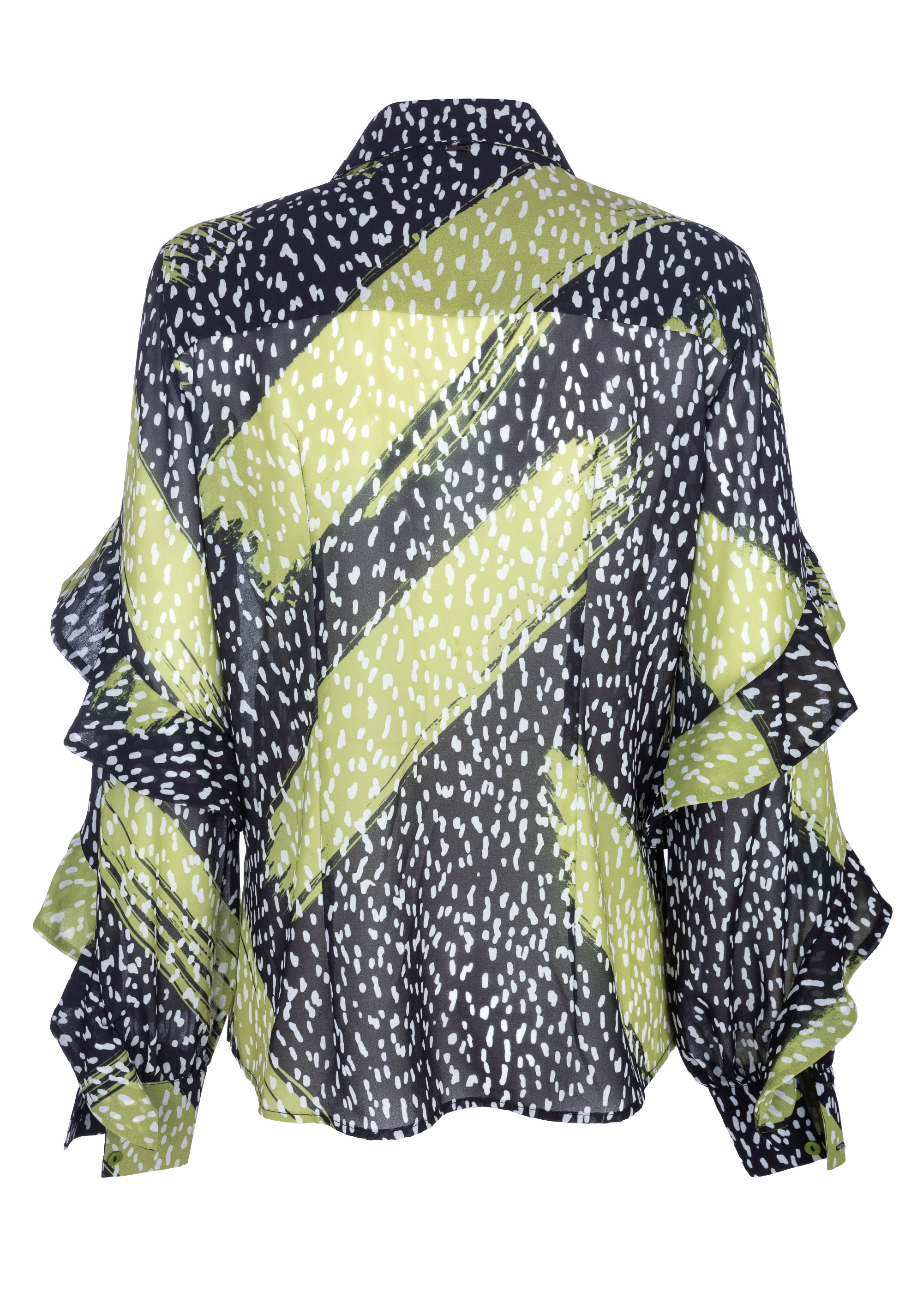 Camicia regular in fantasia multi colore