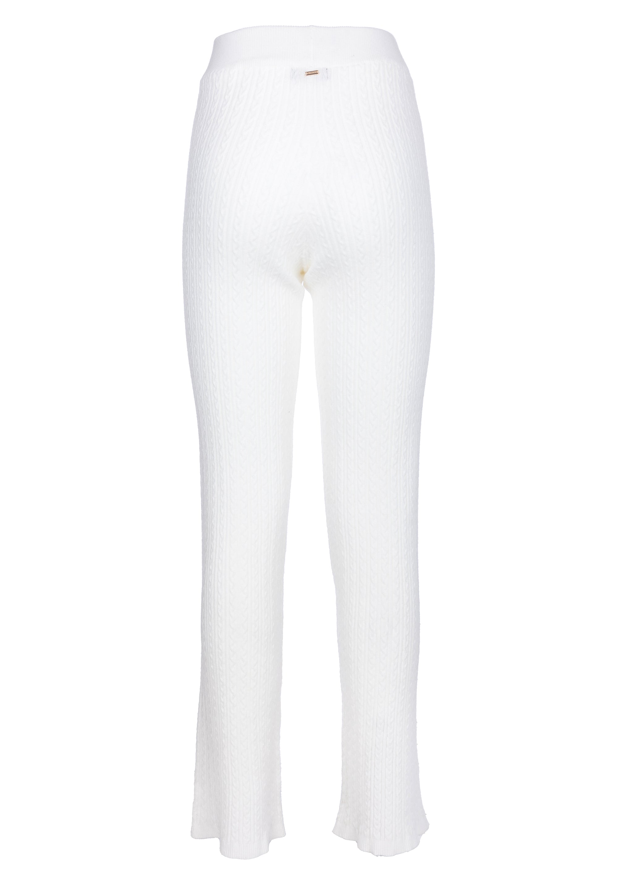 Pantalone regular a trecce