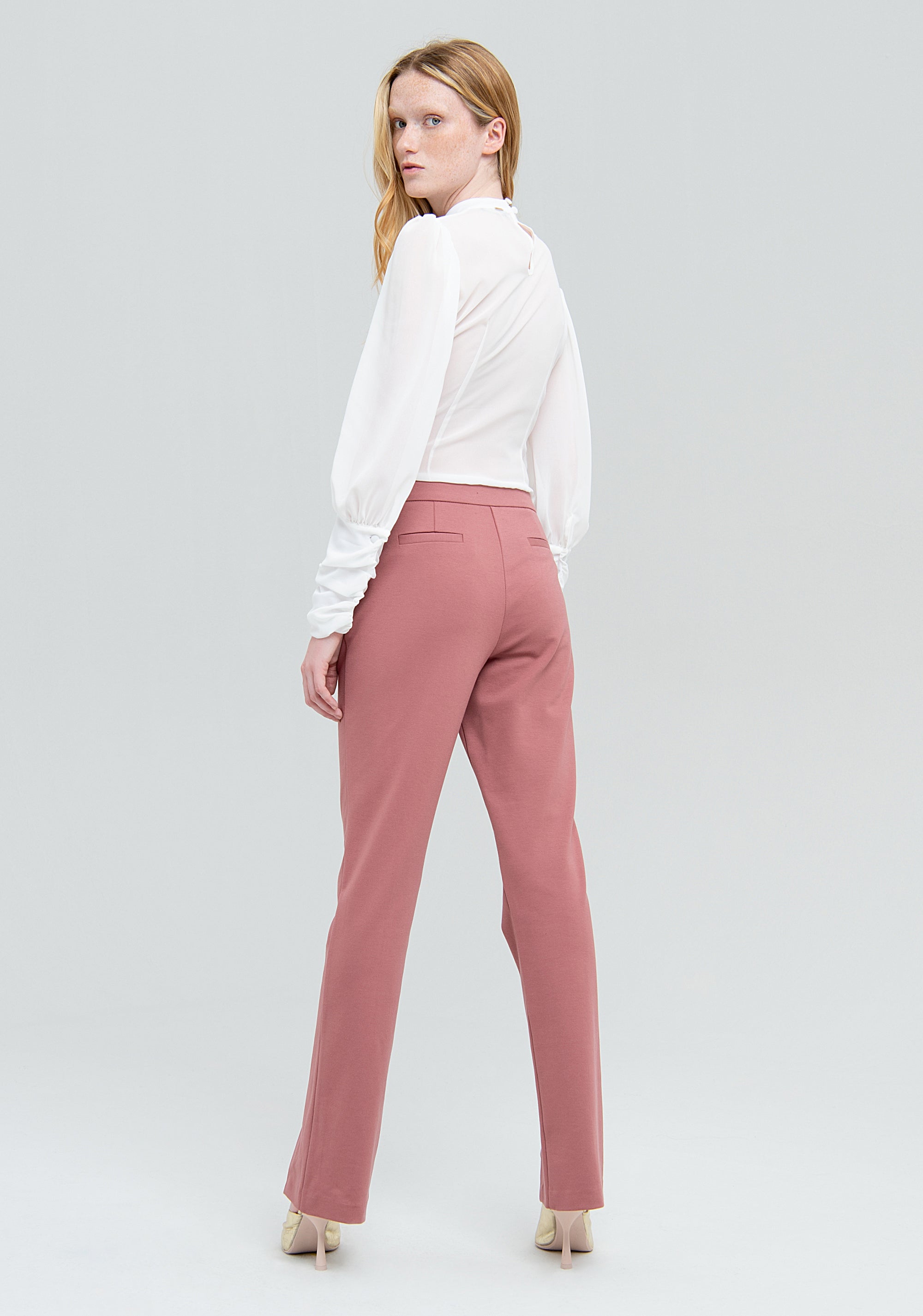 Pantalone palazzo ampio in punto milano