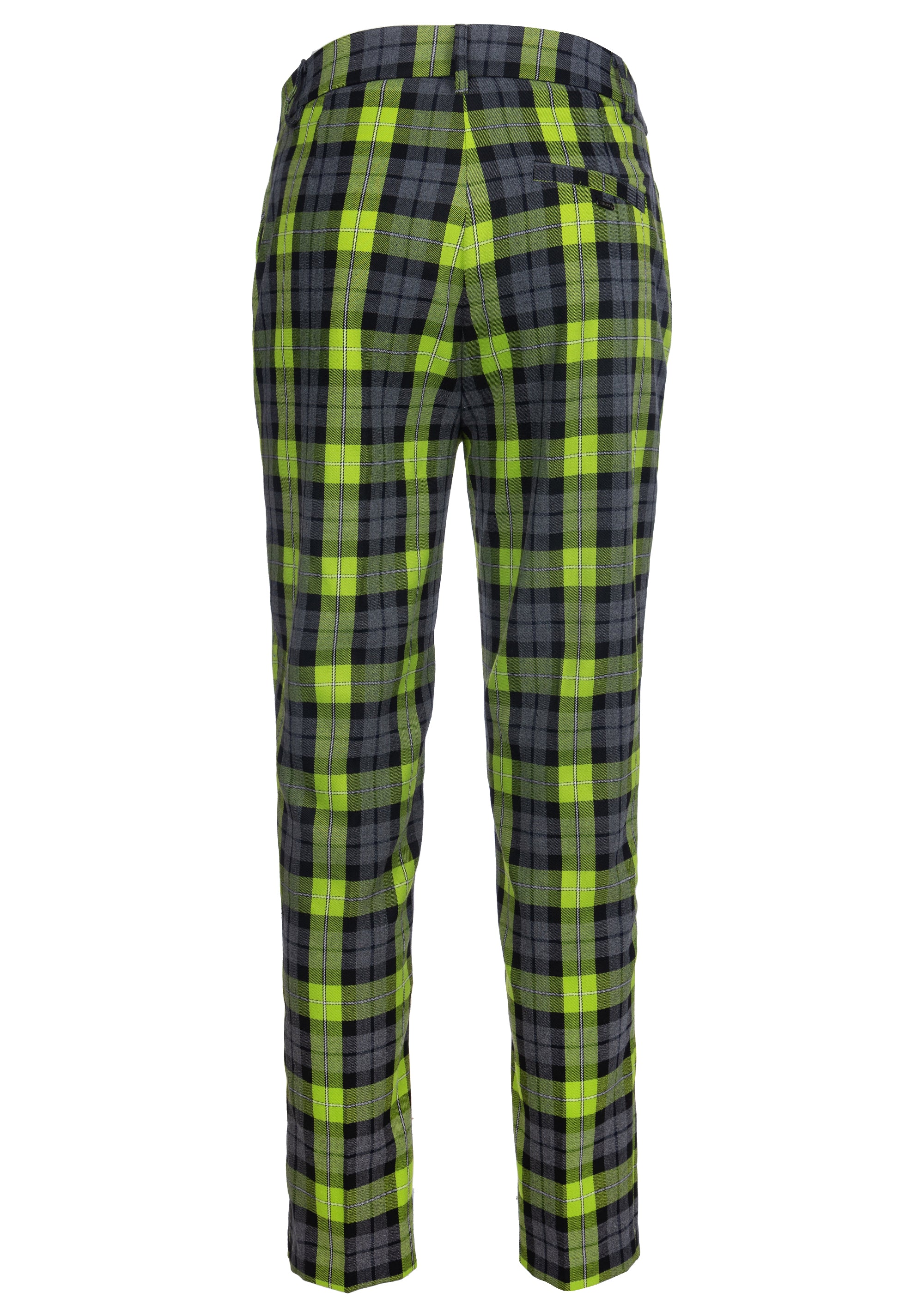 Pantalone chino regular in tartan