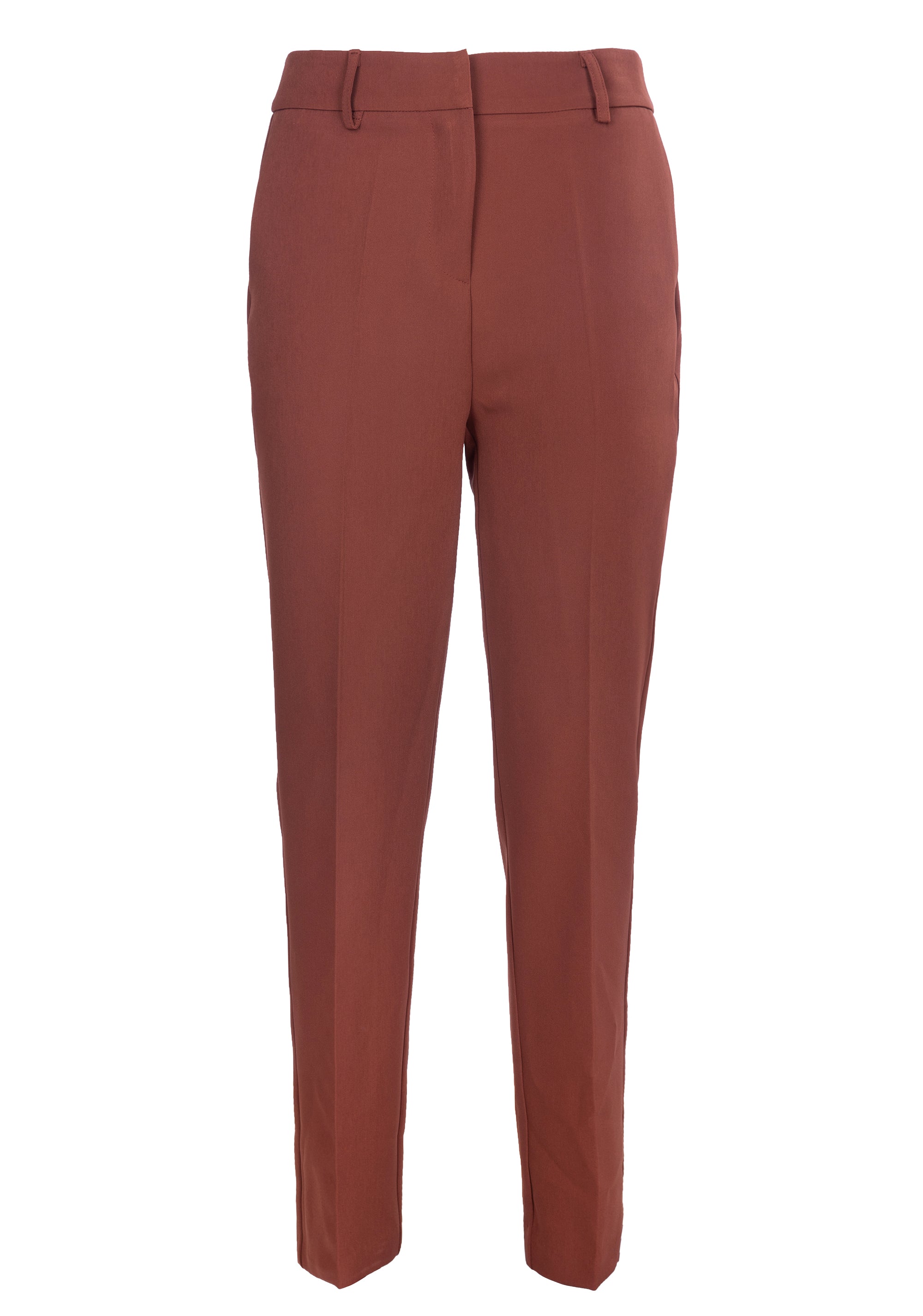 Pantalone chino regular in punto milano