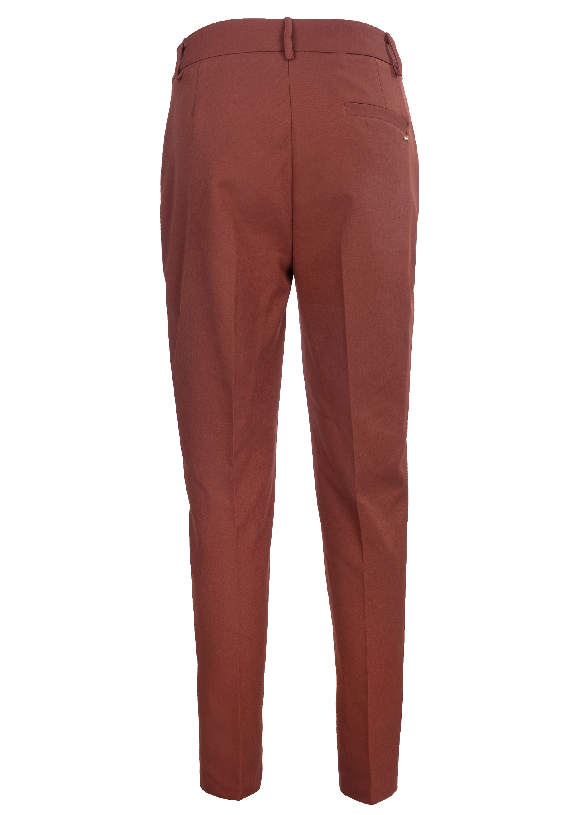 Pantalone chino regular in punto milano