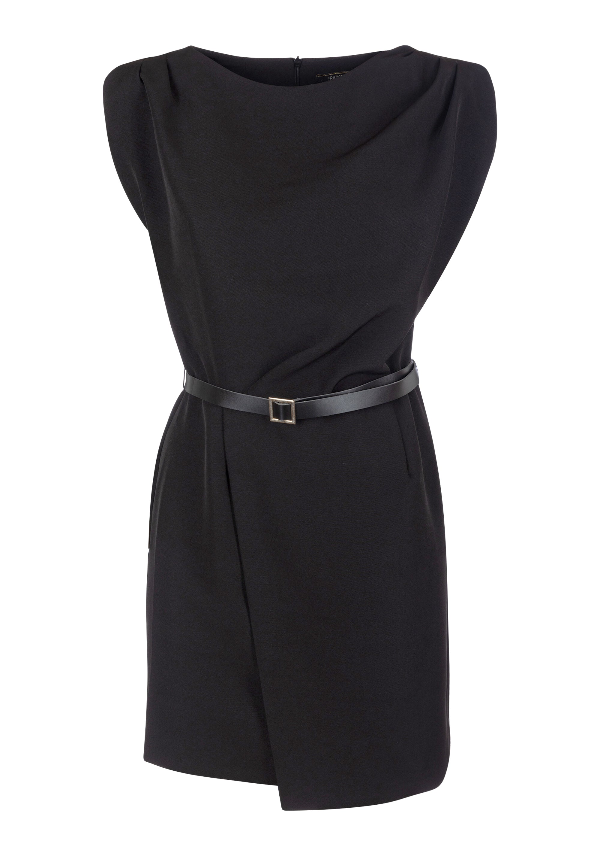 Abito regular mini in tessuto stretch