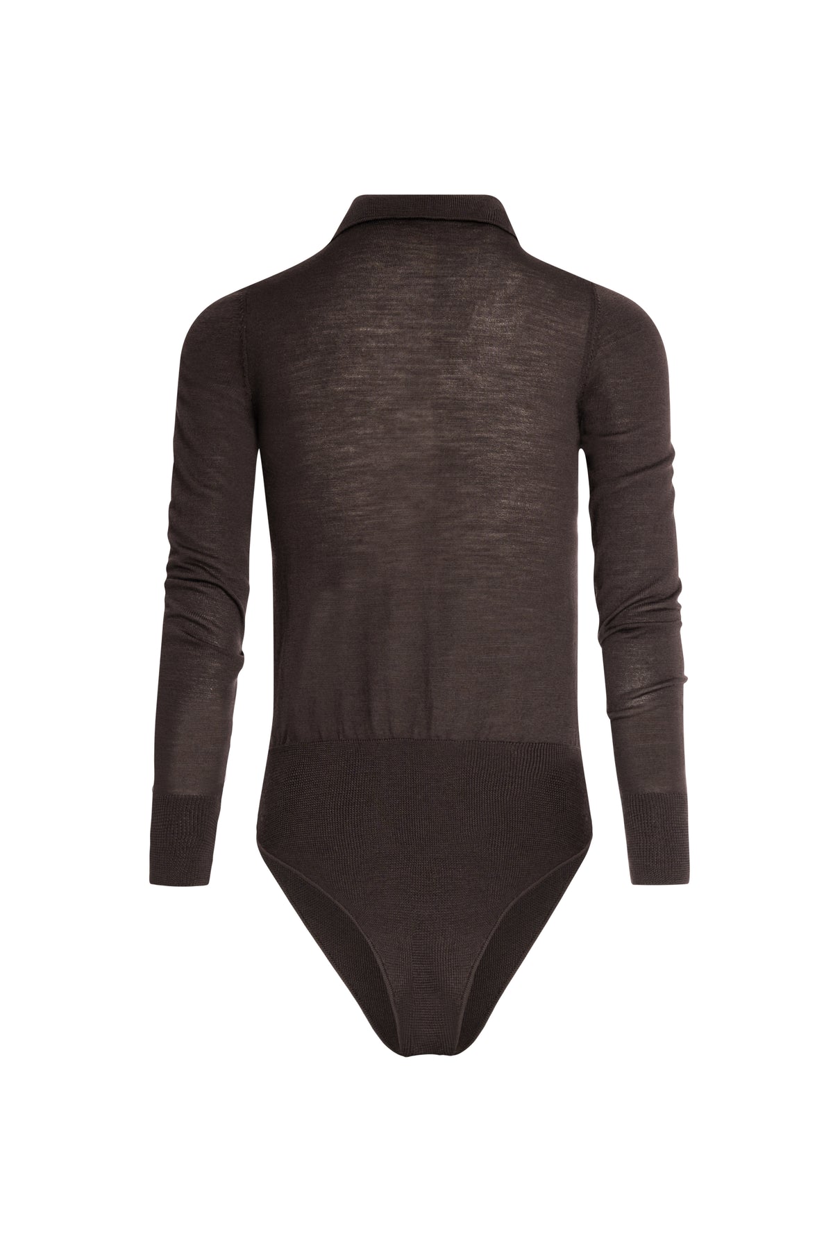Body slim in maglia in lana merinos B126WT5033K56701 FRACOMINA