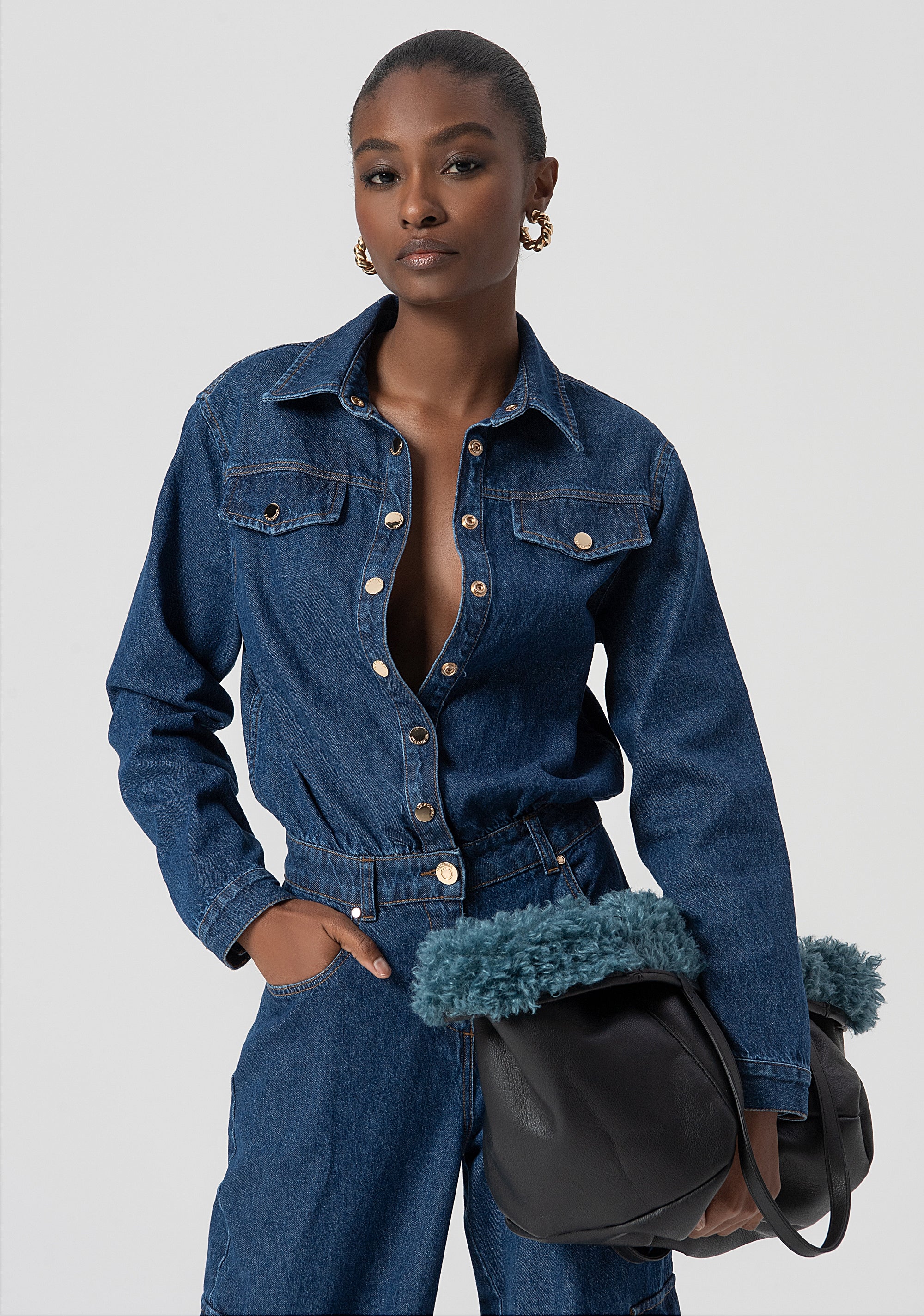 Borsa modello tote grande