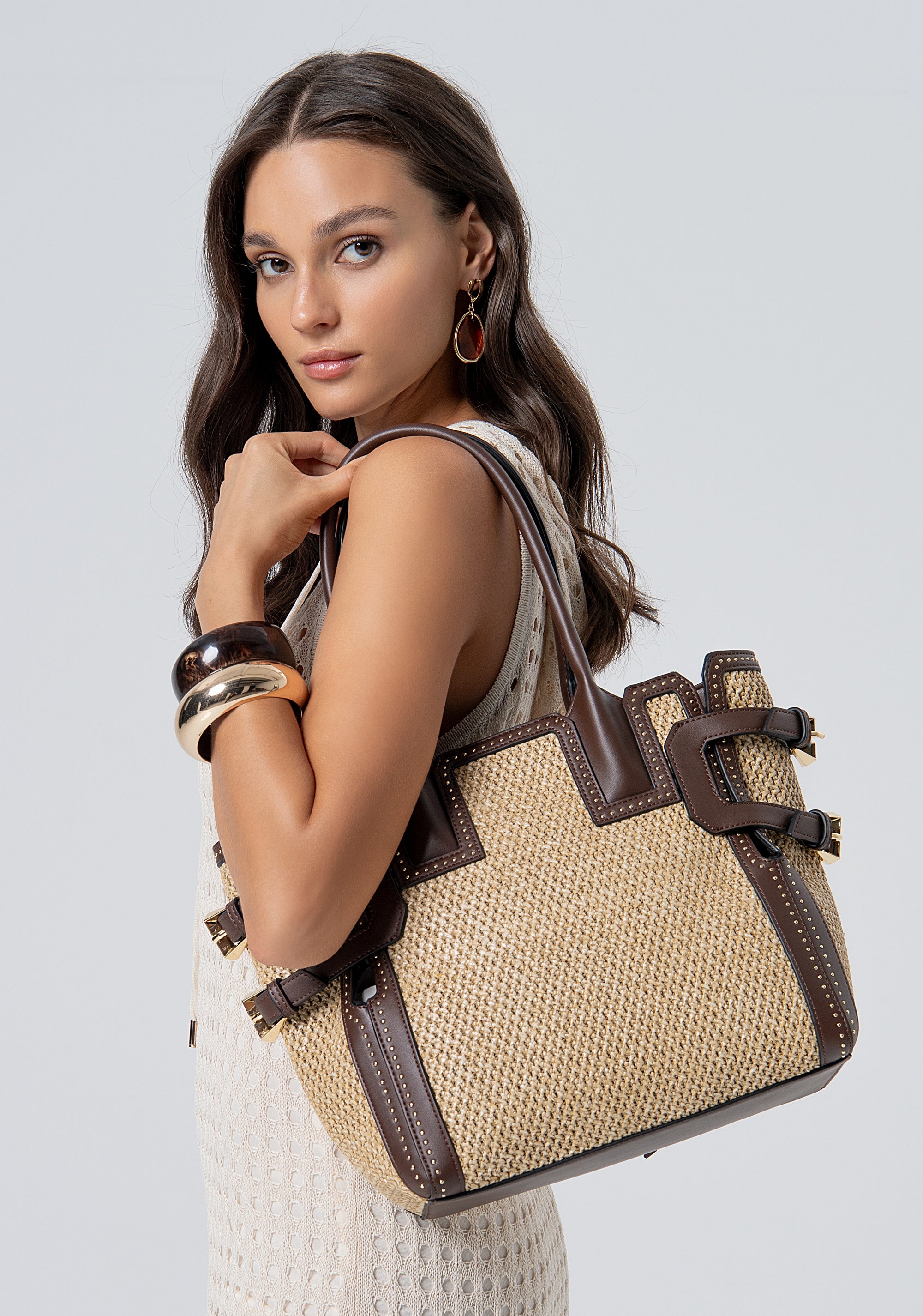 Borsa modello tote grande