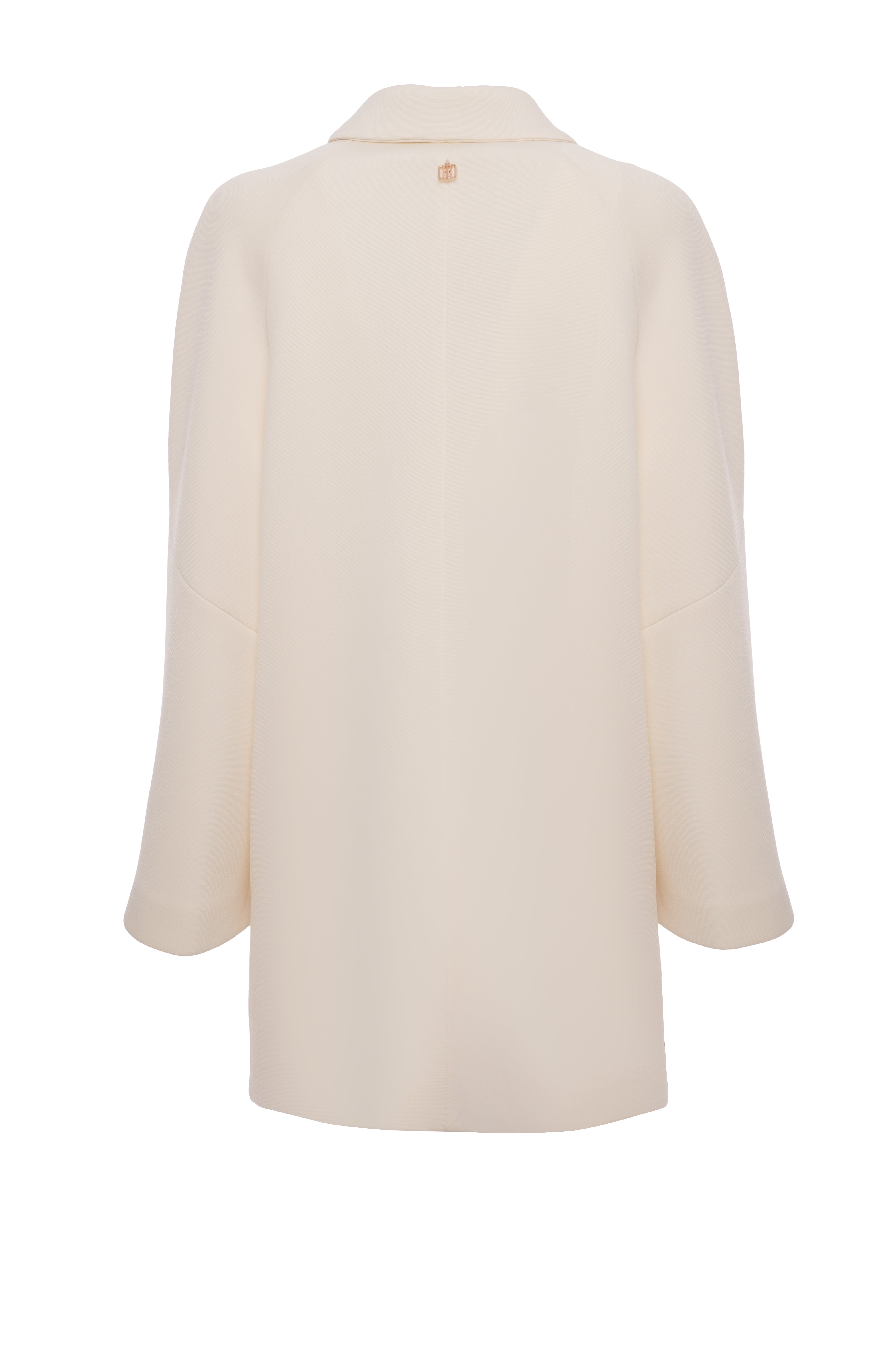 Cappotto Corto con Collo a Camicia