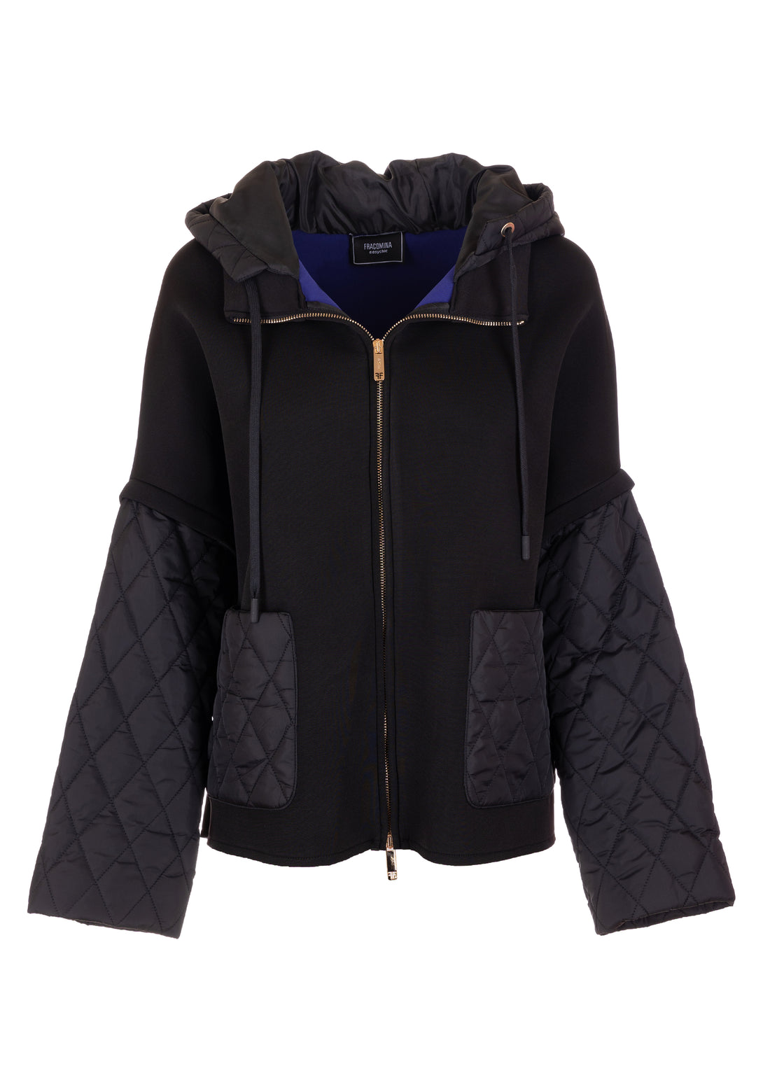 Giacca over in mix di tessuti FJ23WC3004W47701 Fracomina