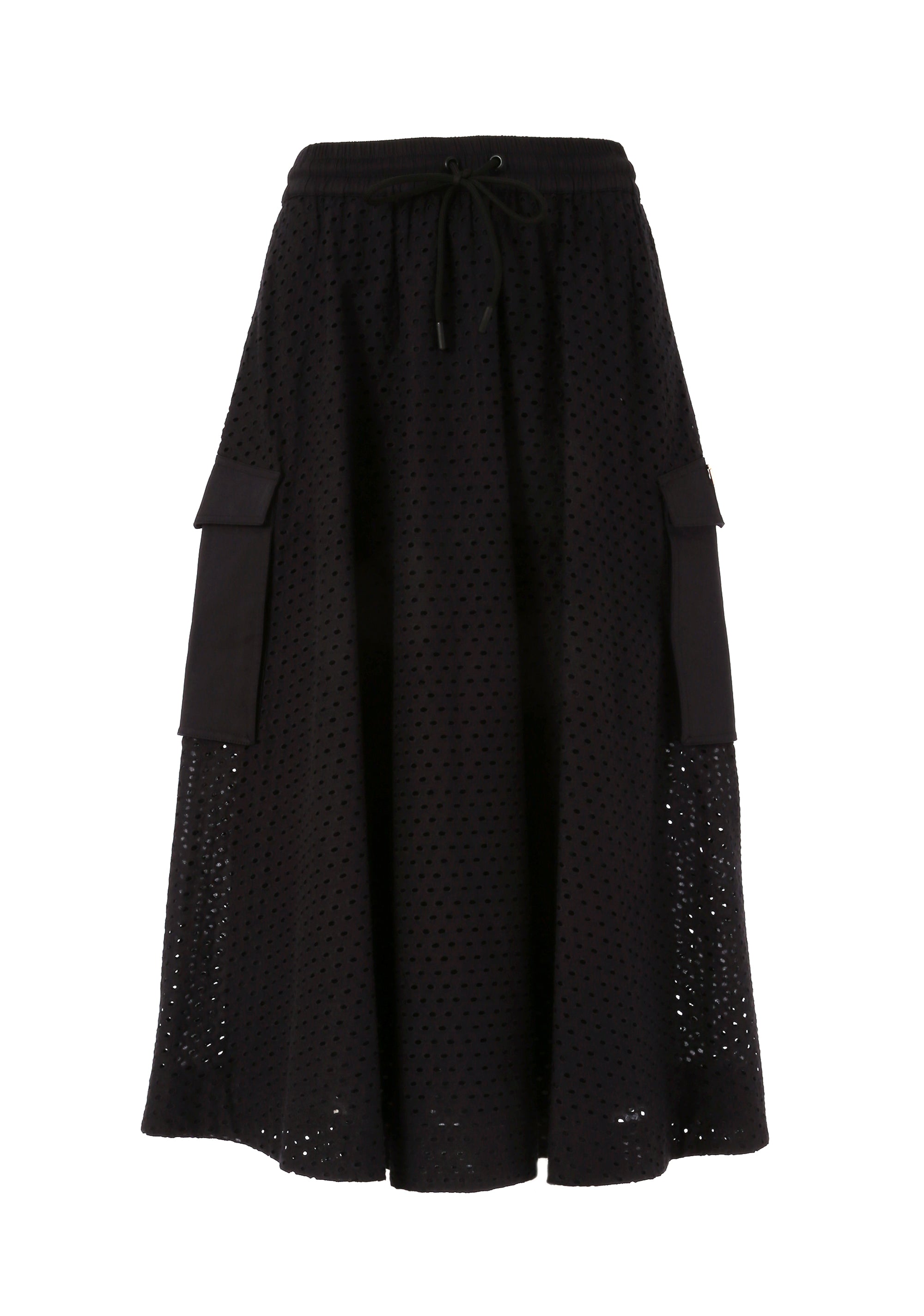 Gonna ampia midi in pizzo San Gallo FJ24SG2001W40401 Fracomina