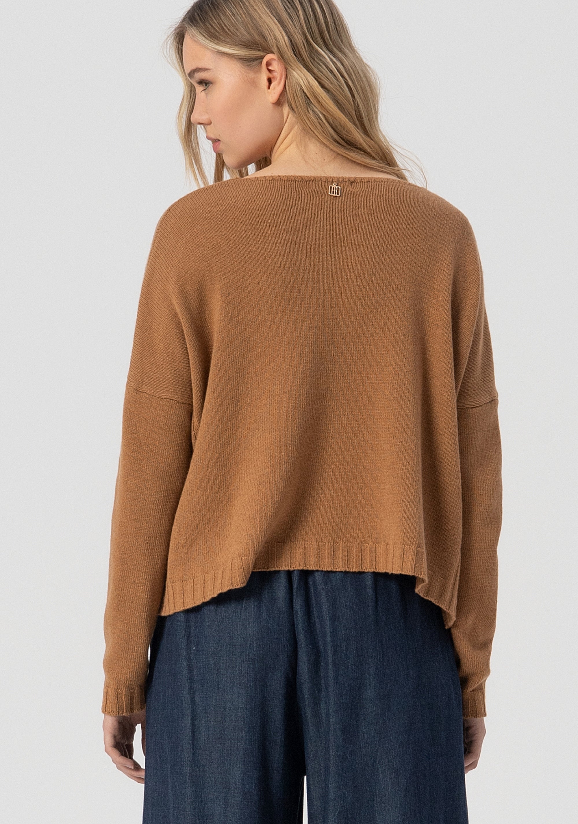 Maglia regular con lana e cashmere FJ25WT7015K55701-A25 Fracomina