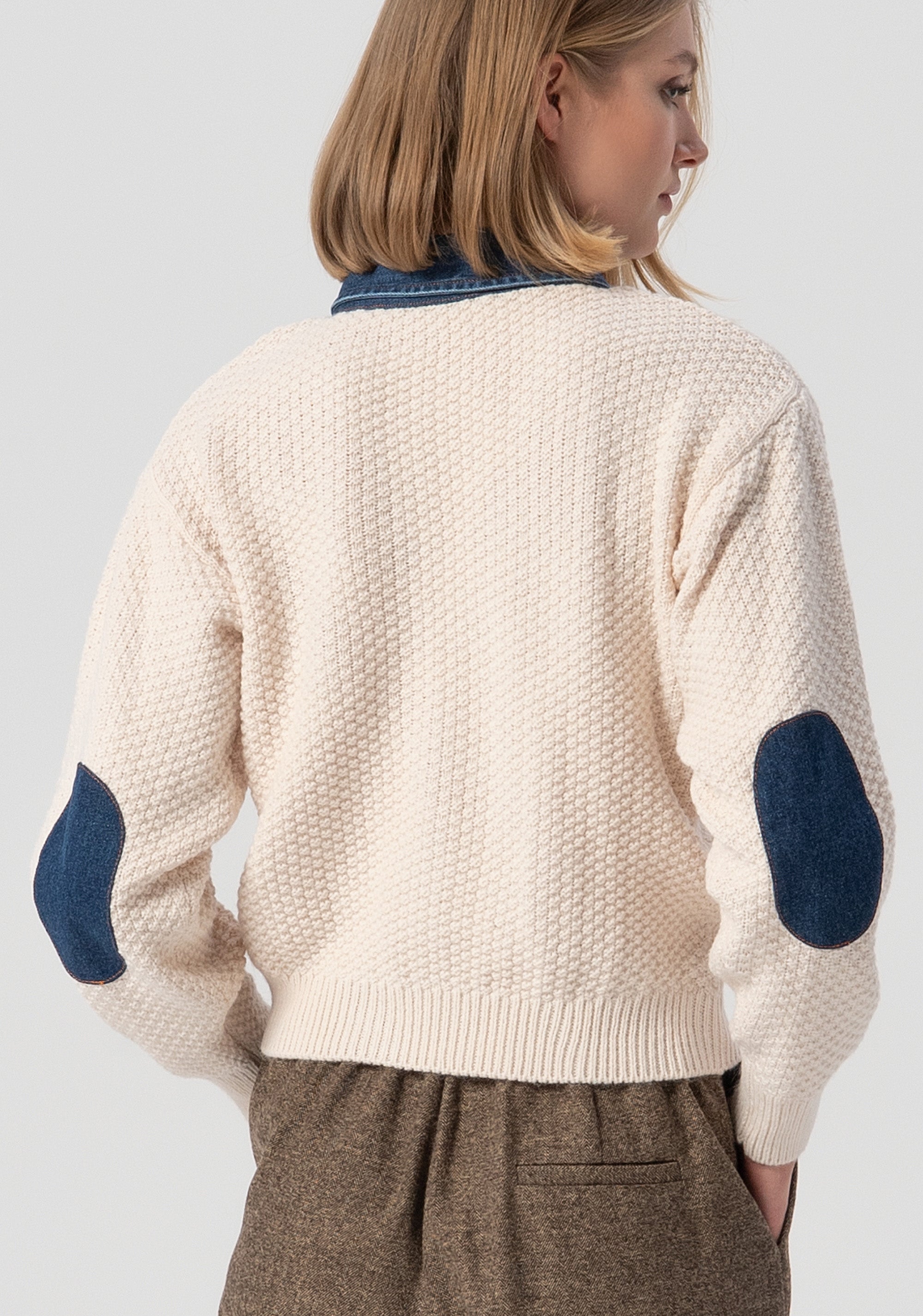 Maglia regular con lana ed alpaca FJ25WT7016K47801-G19 Fracomina