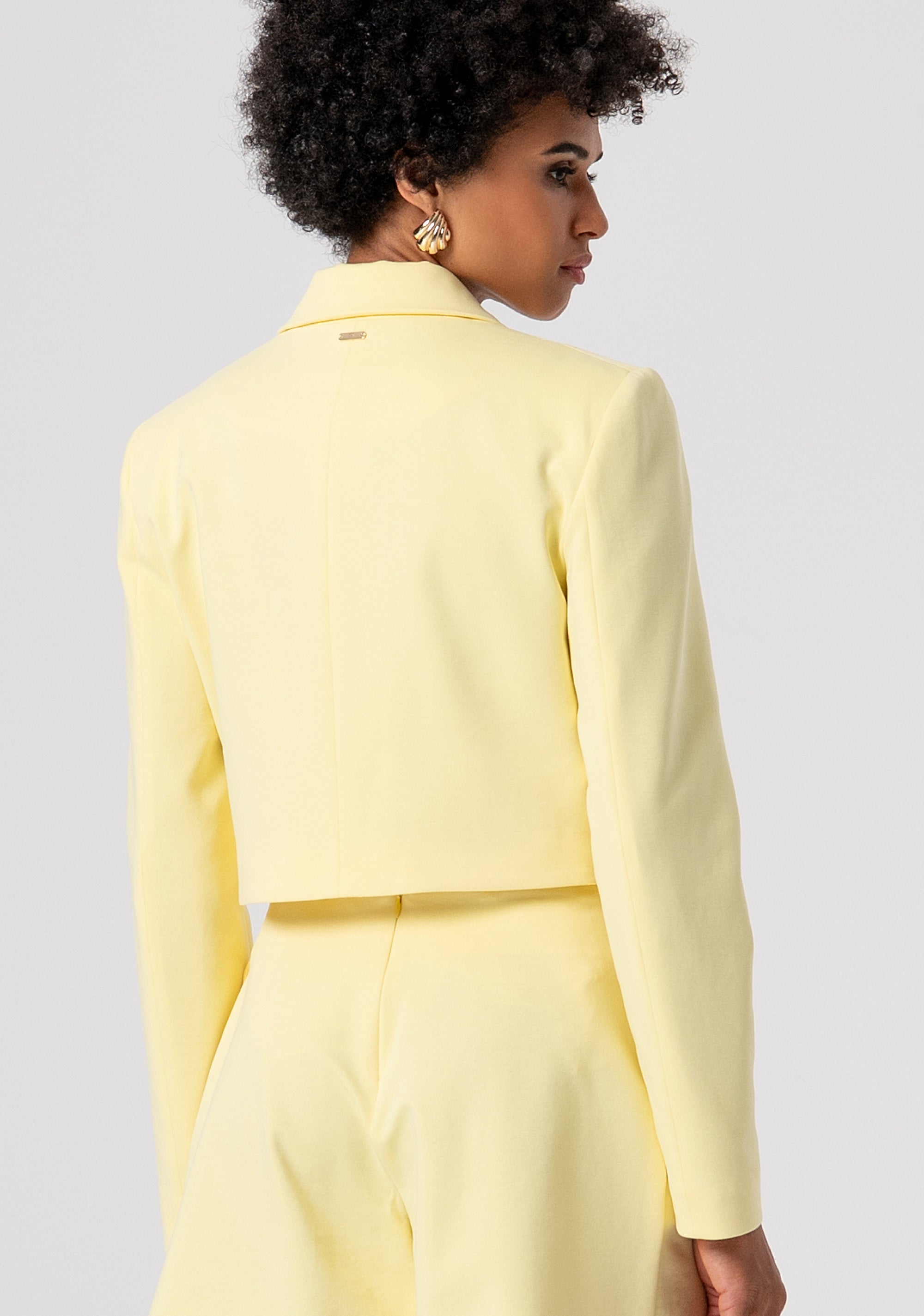 Blazer cropped con maniche lunghe FJ26SJ1002W84201-Q91 Fracomina