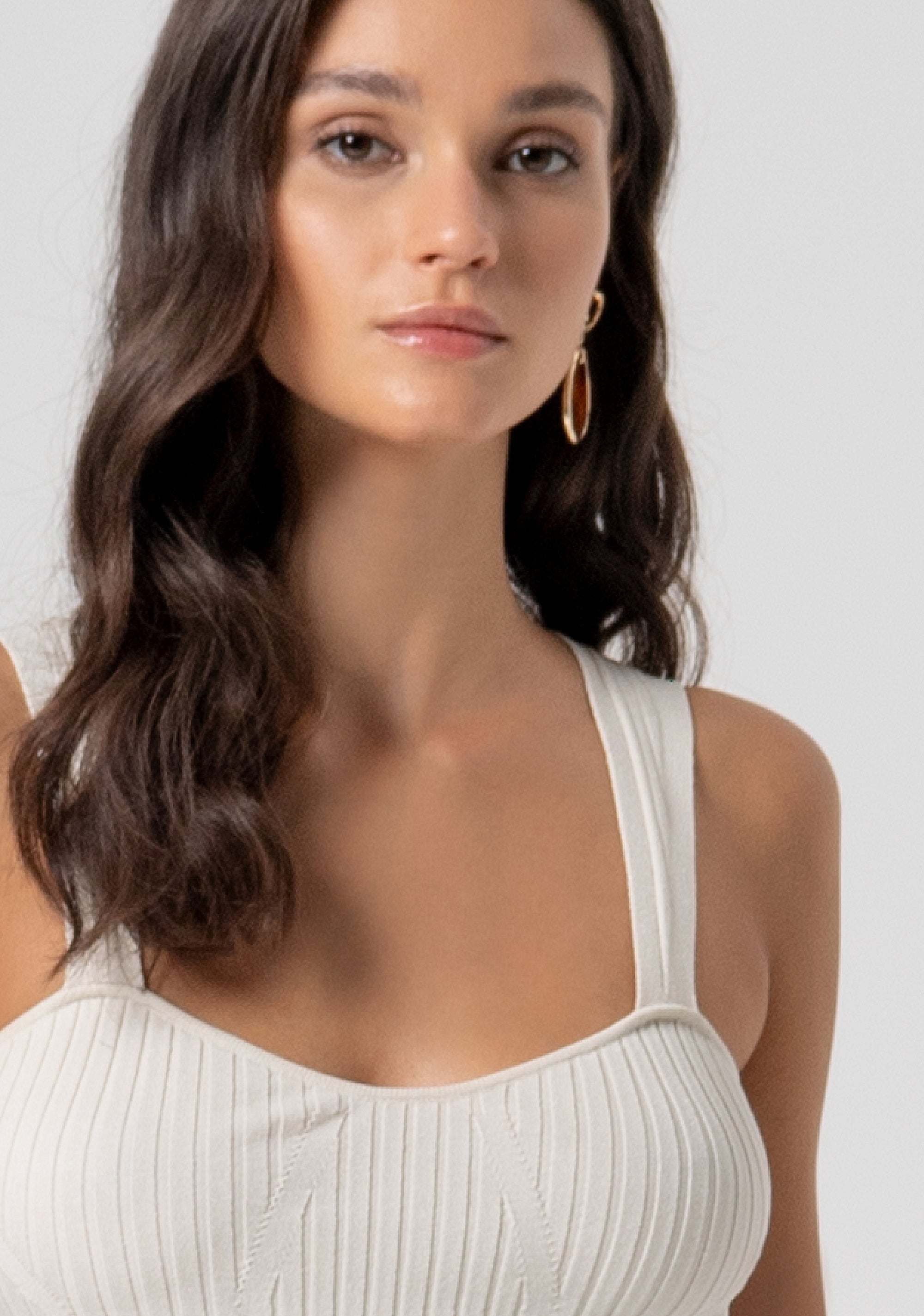 Top senza maniche in maglia FJ26ST4004K56501-251 Fracomina