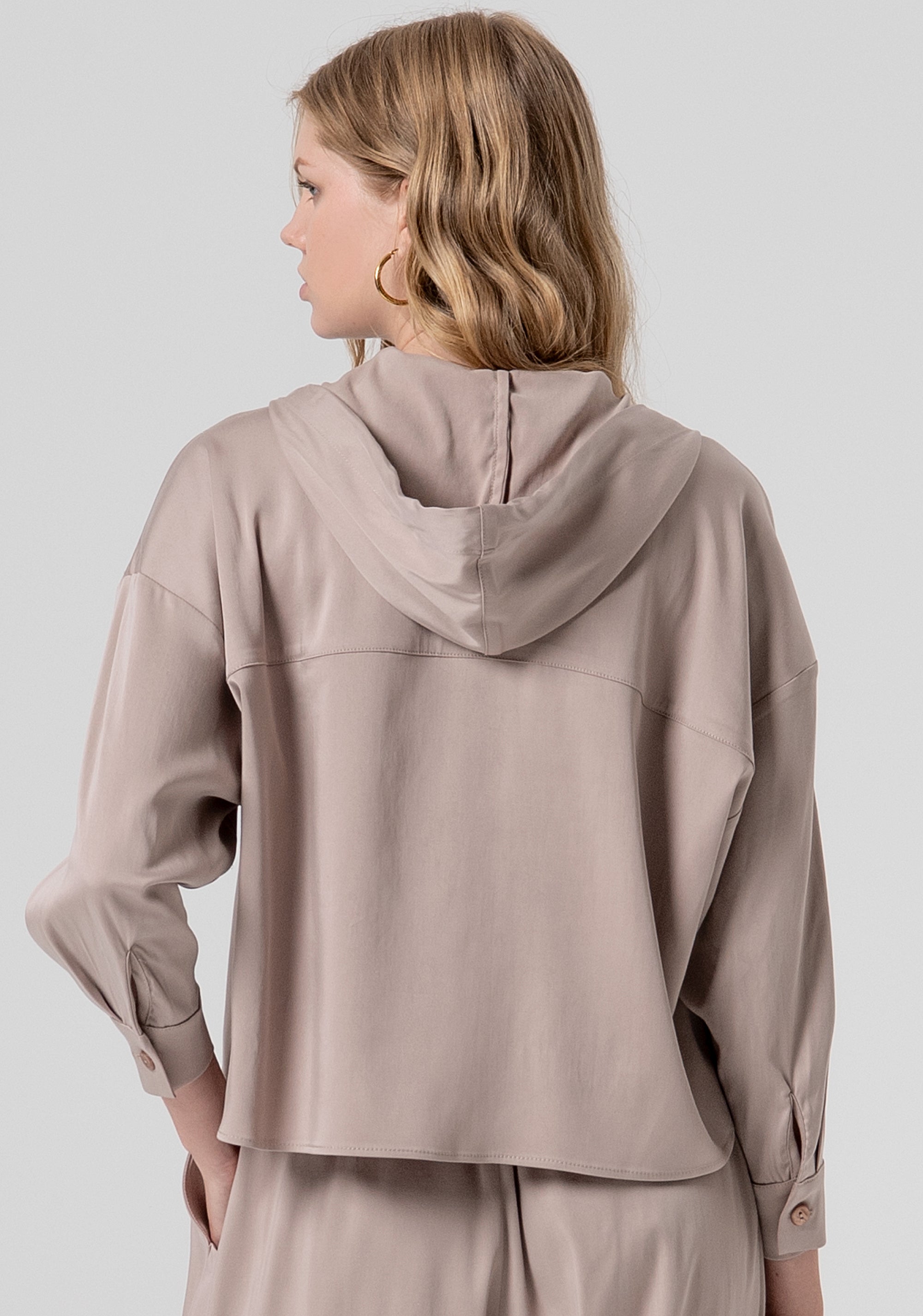 Camicia regular in tencel FJ26ST6006W61701-251 Fracomina