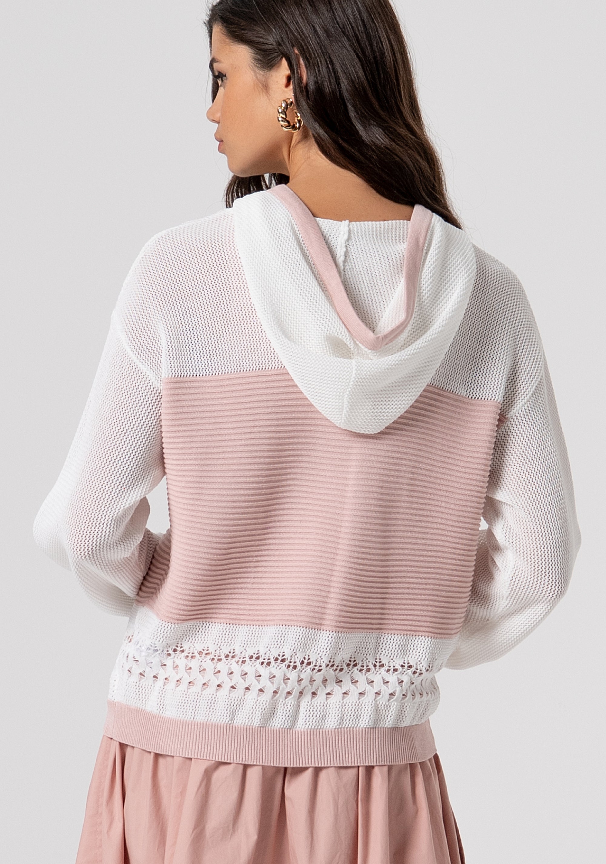 Felpa regular in maglia FJ26ST7002K435S3-G95 Fracomina