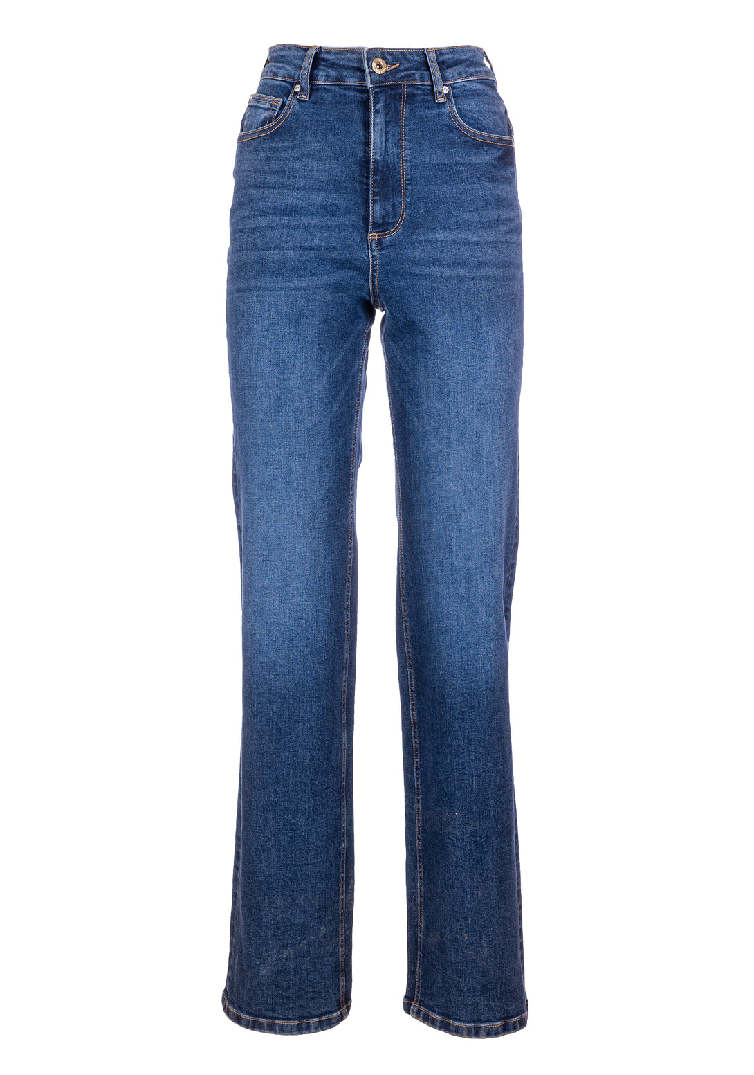 Jeans regular effetto push up in denim con lavaggio medio FP23WV8050D40102 Fracomina