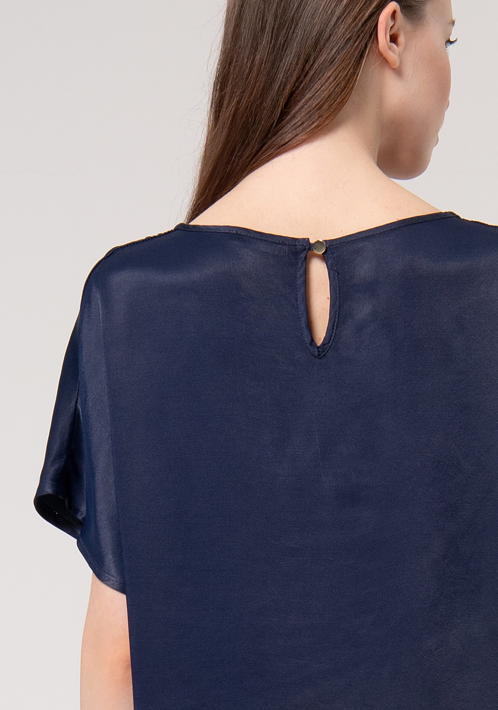 Blusa ampia in viscosa FP24WT1026W41301-117 Fracomina