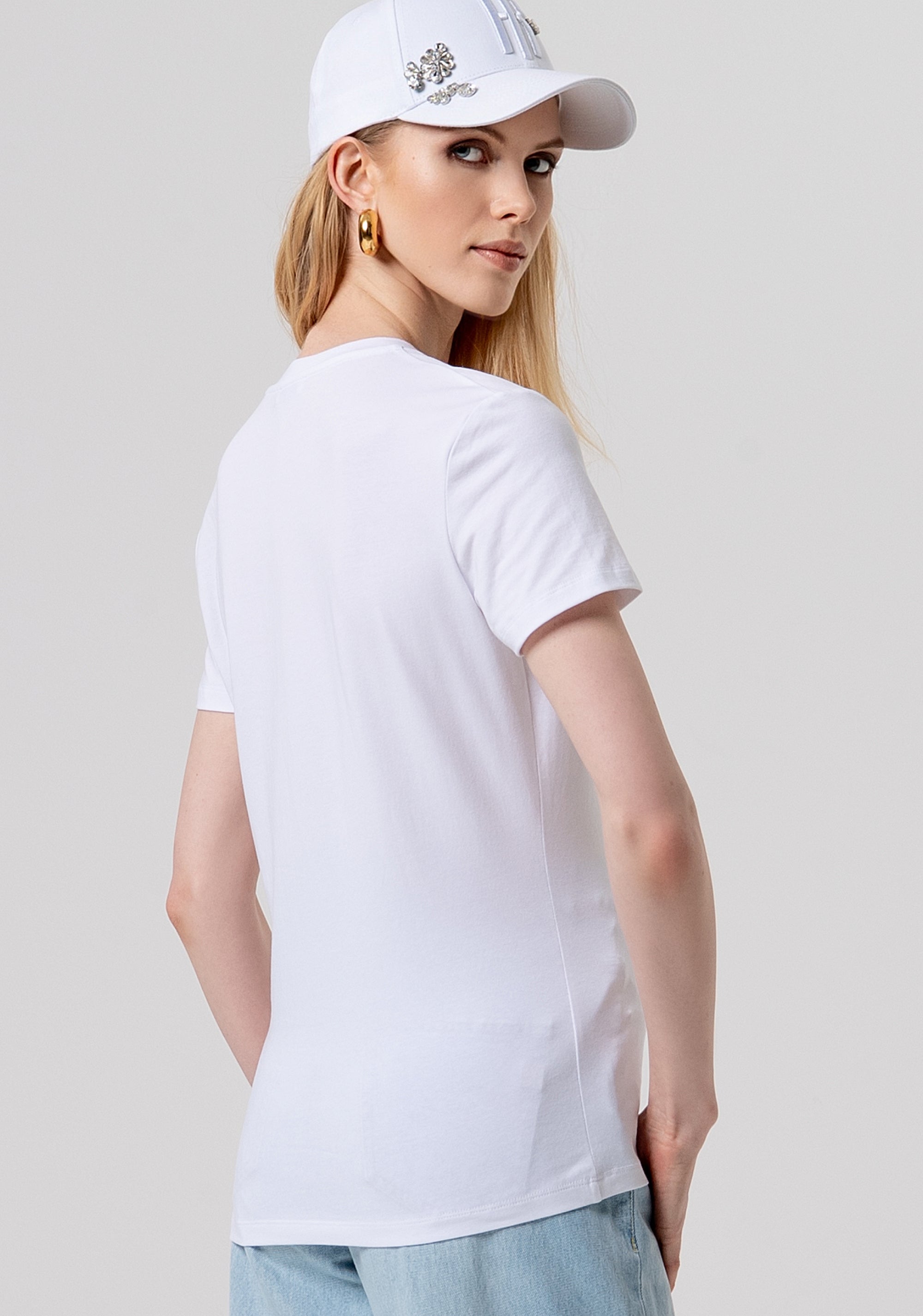 T-shirt maniche corte in jersey FP26ST3007J401N5-278 Fracomina