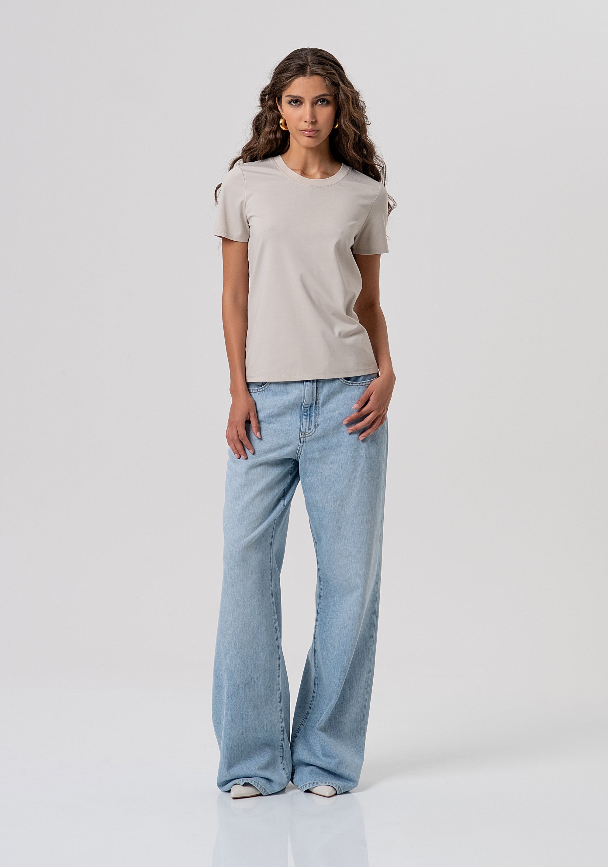 T-shirt regular in jersey FP26ST3014J43301-251 Fracomina