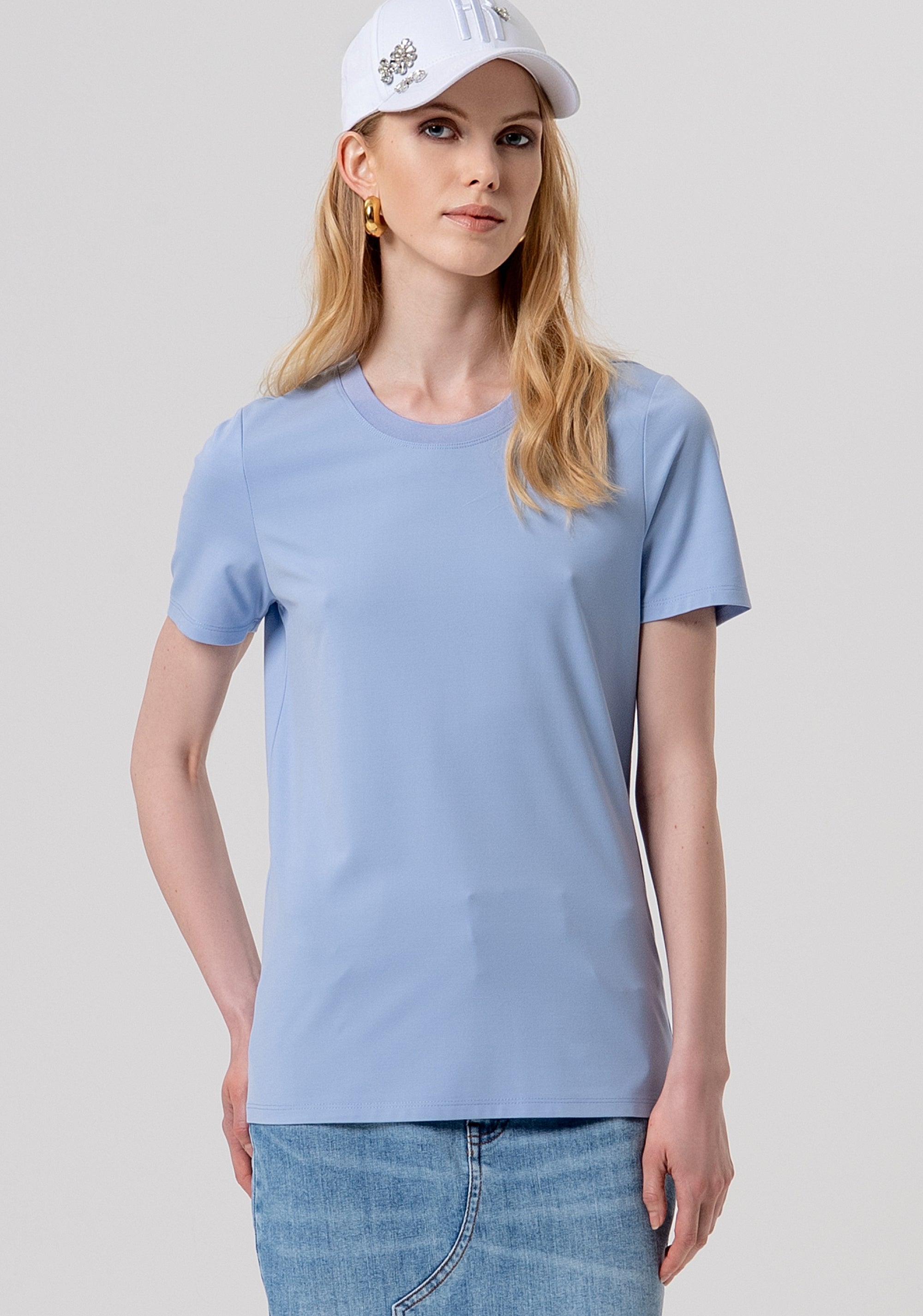 T-shirt regular in jersey FP26ST3014J43301-L99 Fracomina