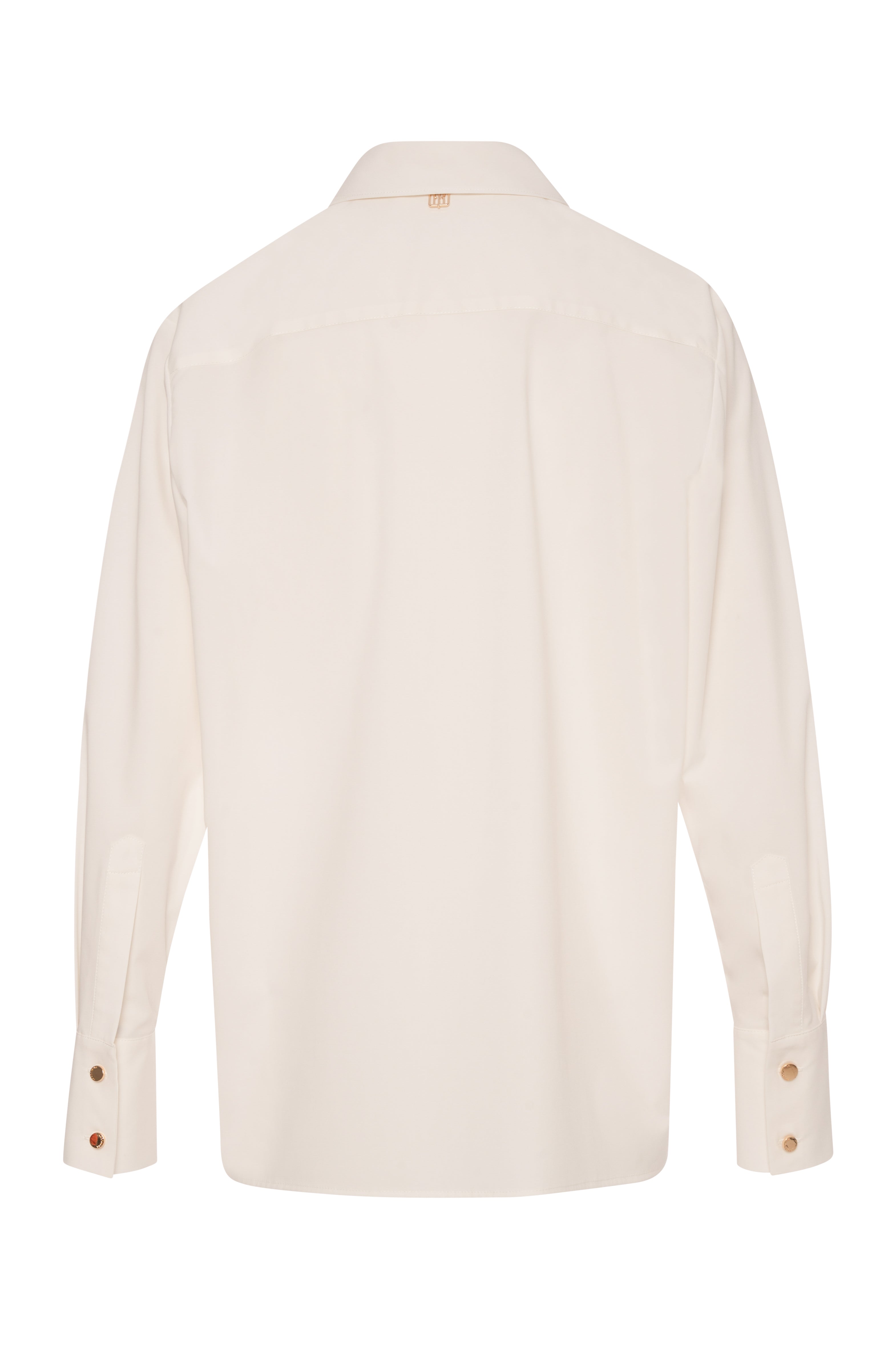 Camicia over con bottoni sul fondo FP26WT6008W58401 FRACOMINA