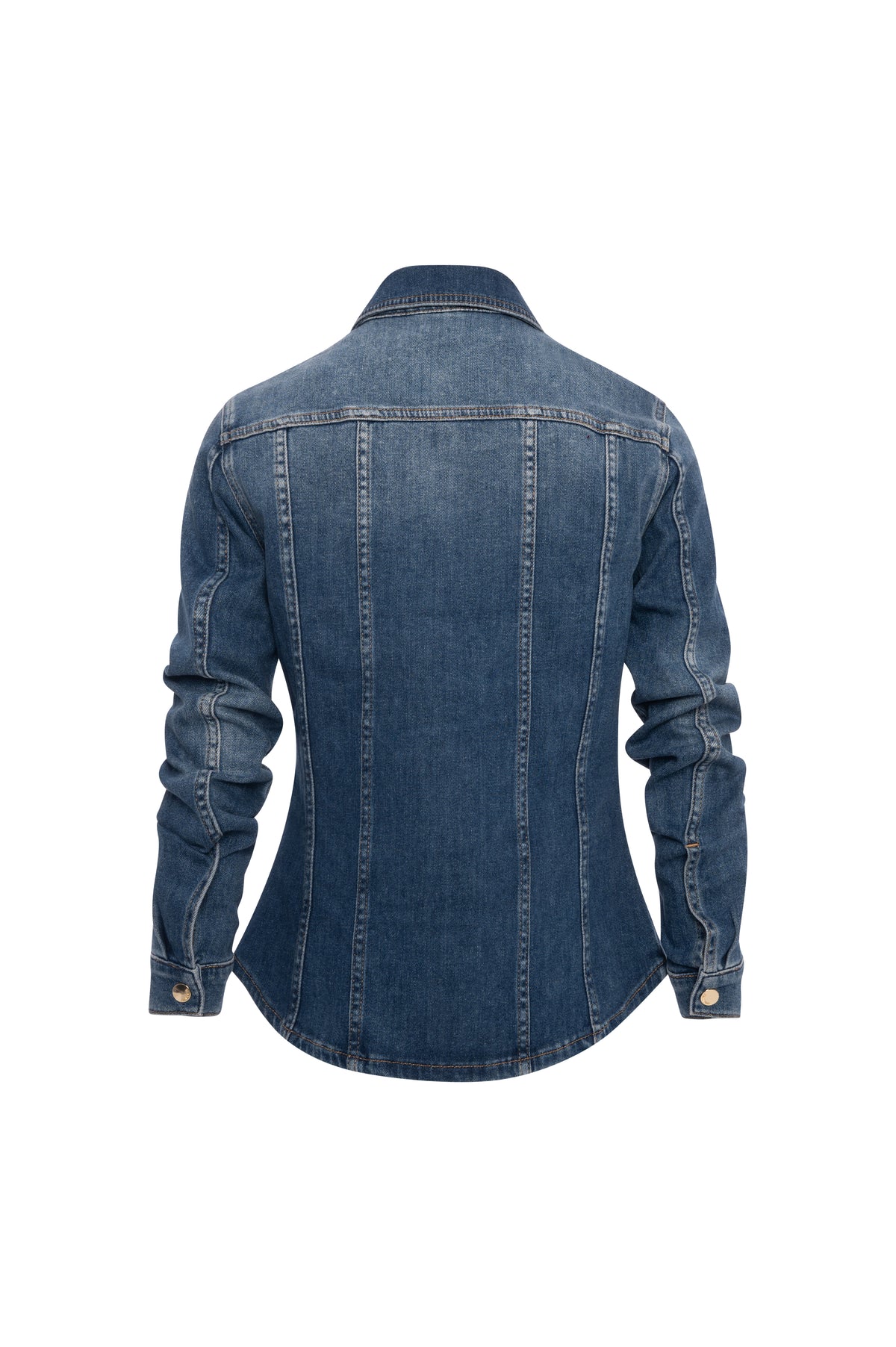 Camicia regular in denim con lavaggio vintage FP26WT6020D460P2 FRACOMINA