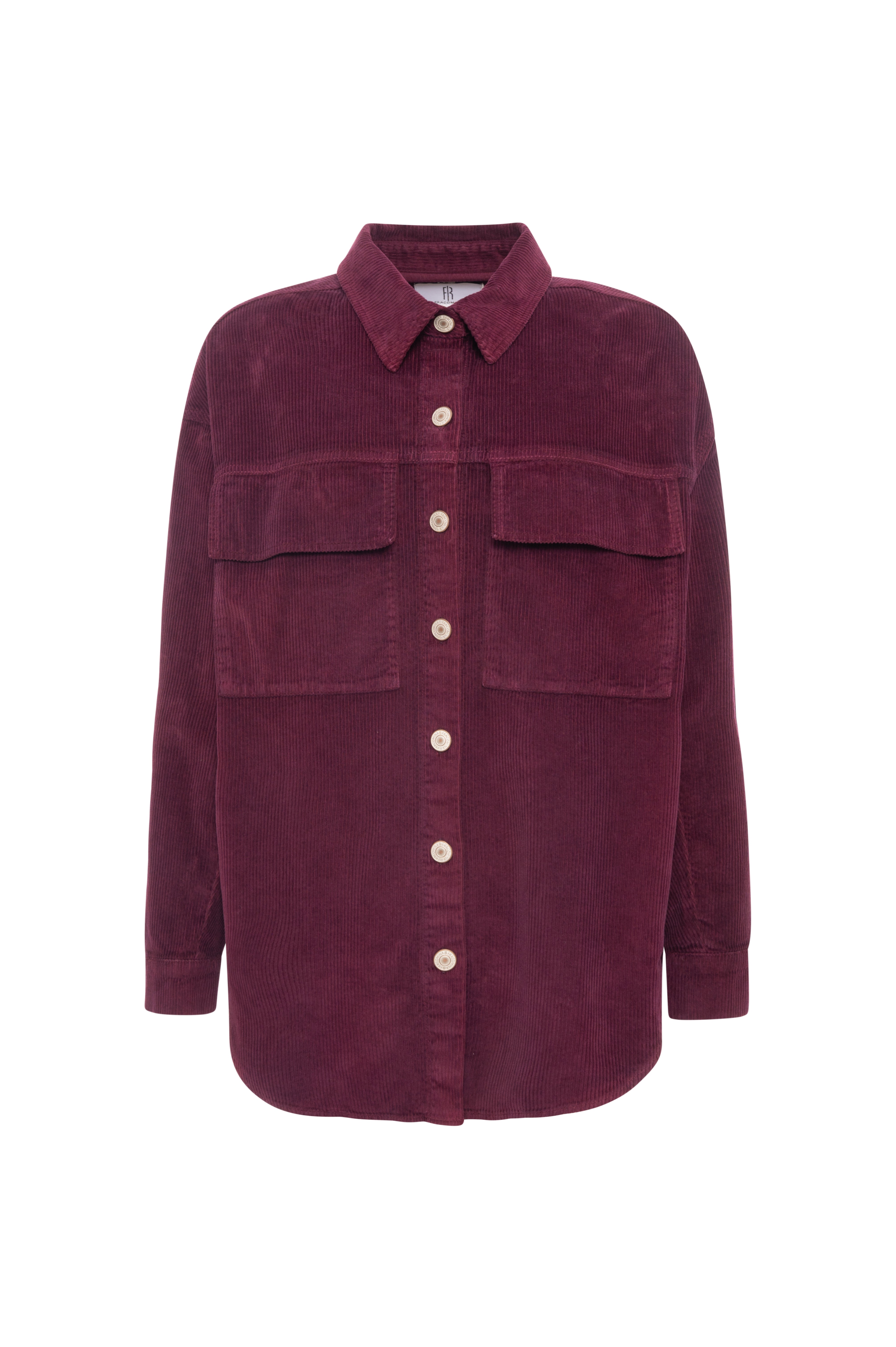 Camicia over in velluto 1000 righe FP26WT6025W56701-KF4 Fracomina