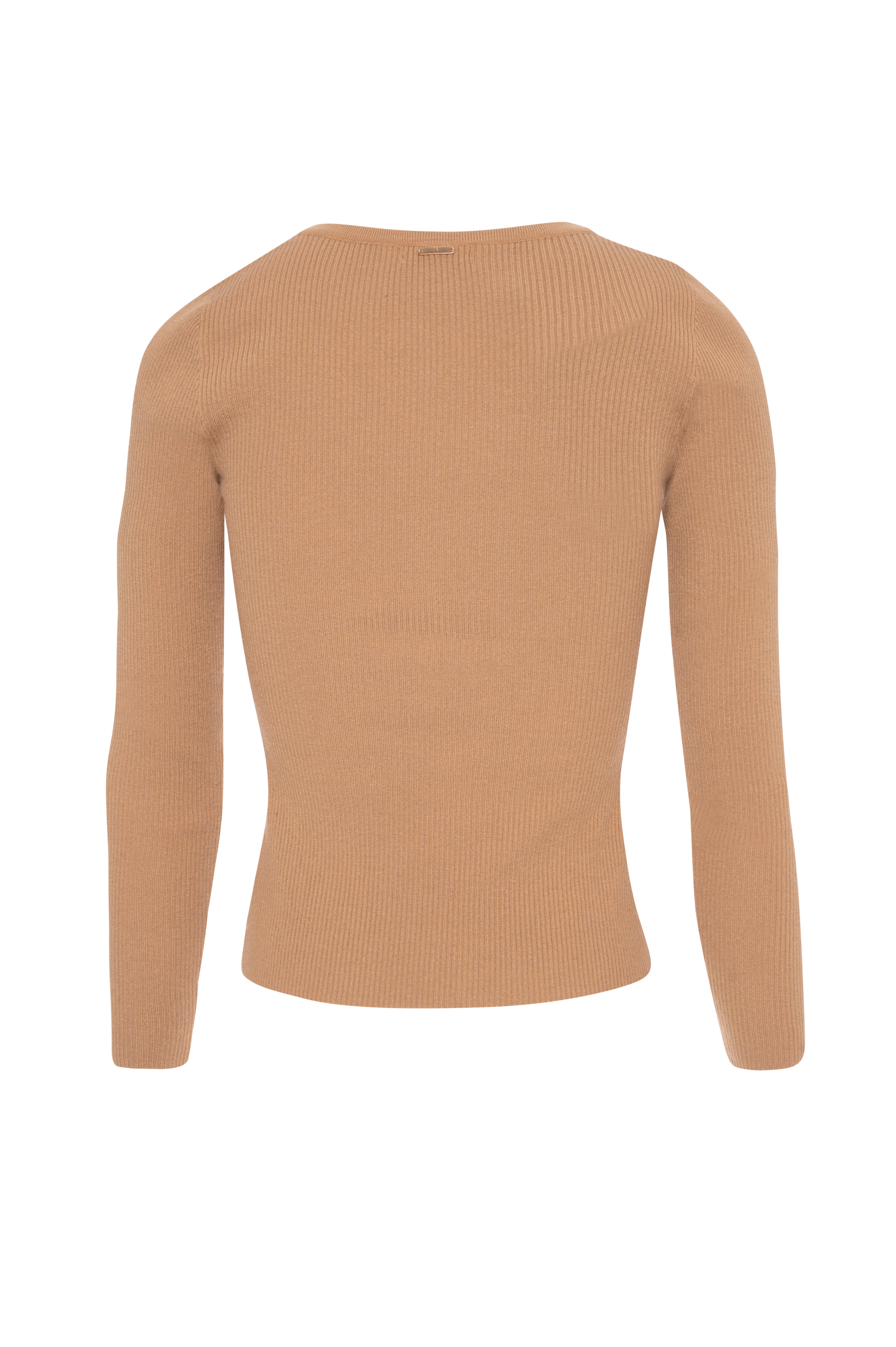 Top slim con scollo a V FRACOMINA — immagine 2 di 2