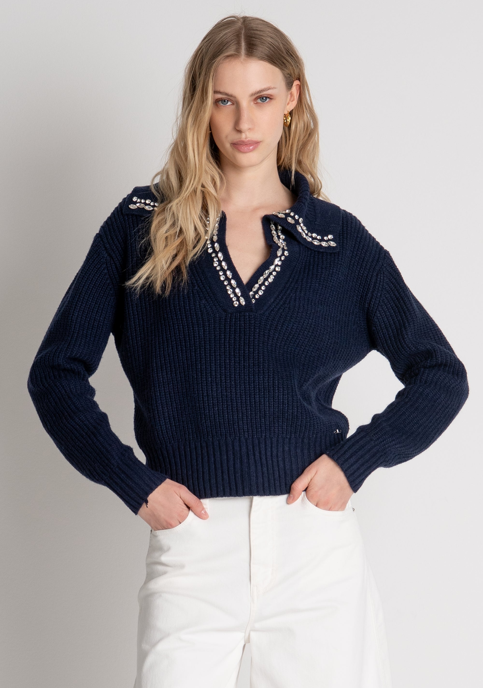 Maglia regular con lana FP26WT7049K460D9 FRACOMINA