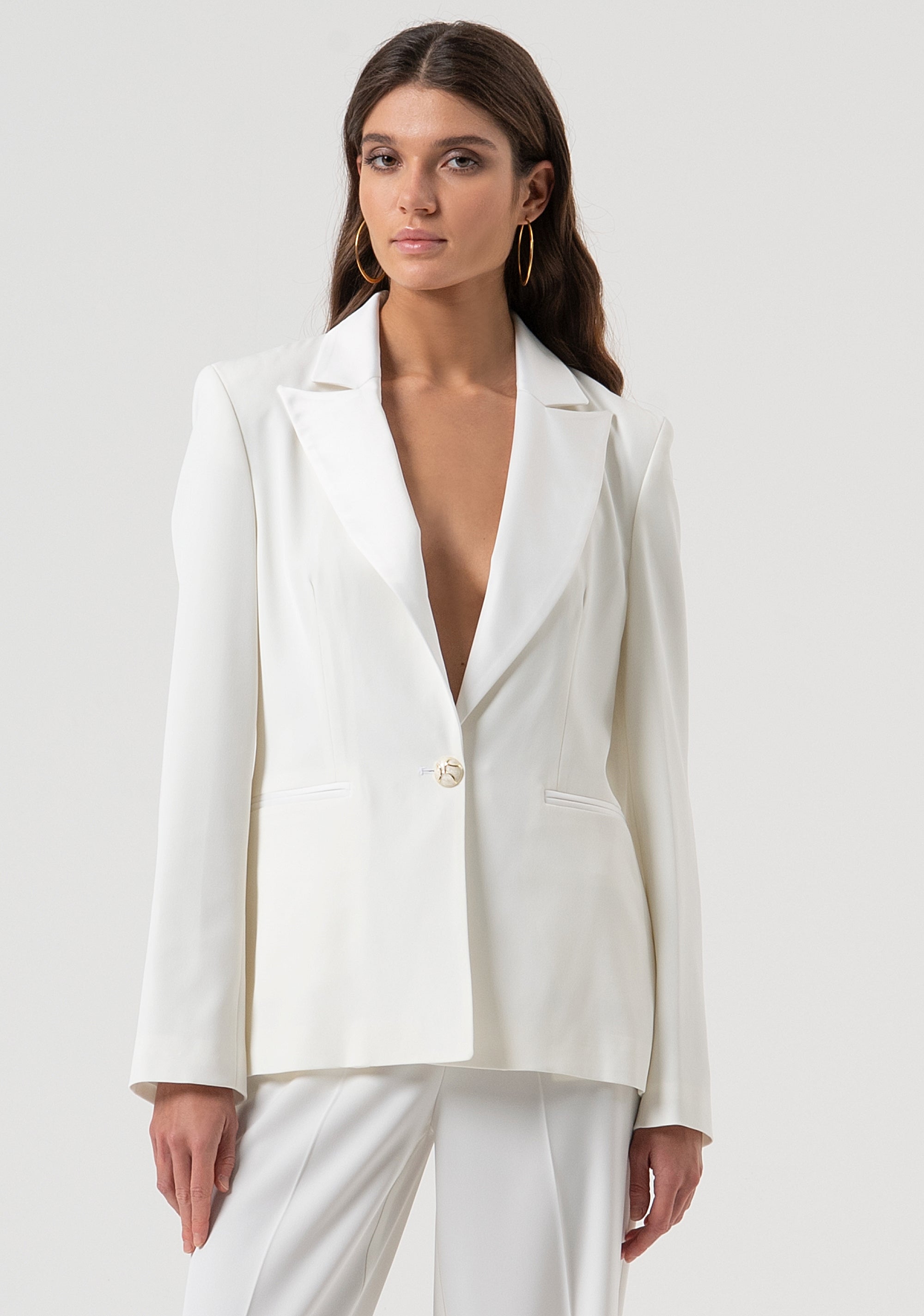 Blazer regular monopetto FQ25WJ2003W47601-278 Fracomina